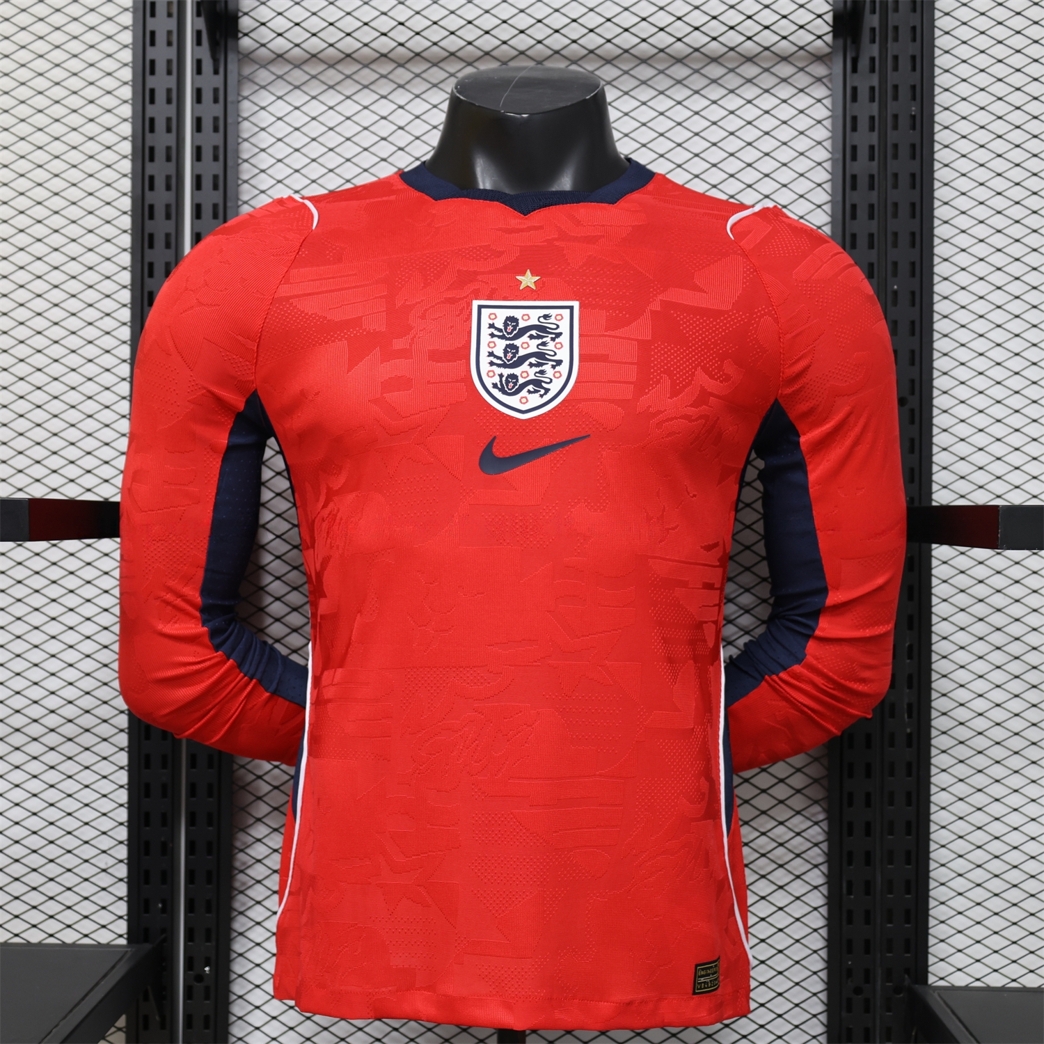England 2026 Away Long Sleeves Jersey - Player Version - JerseysGala