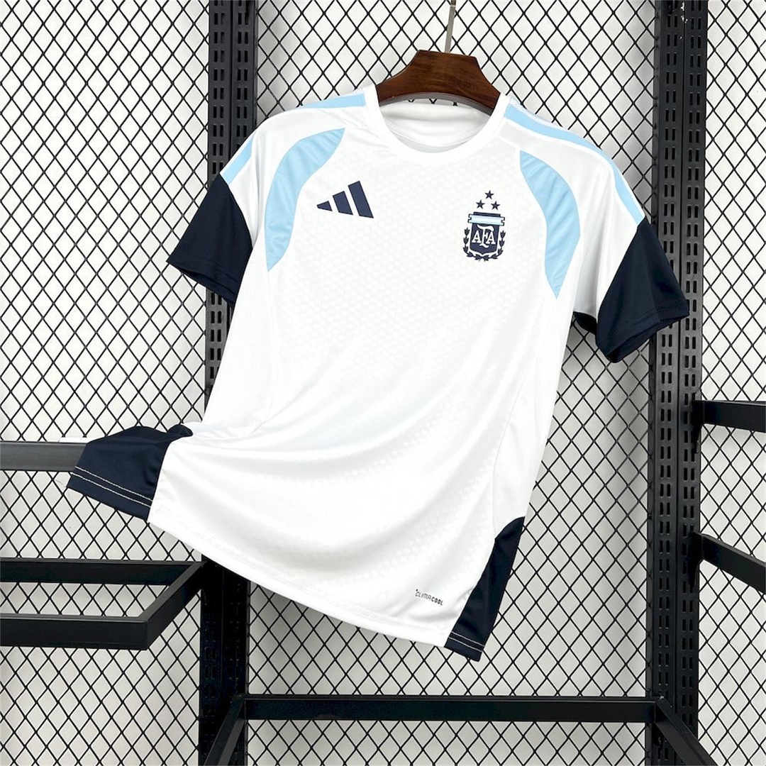Argentina 2026 White Pre-Match Training Jersey - Fans Version - JerseysGala