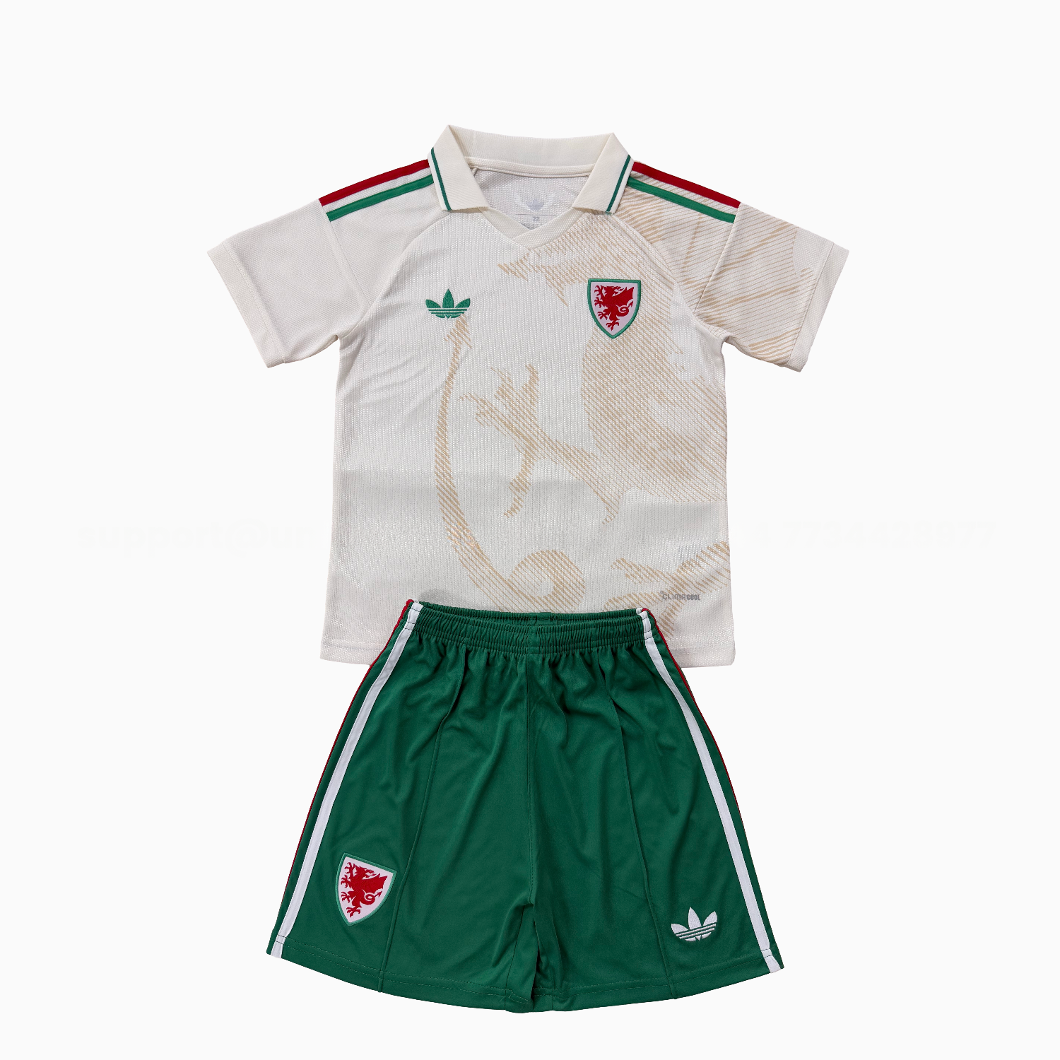 Wales 2026 Away Men's Adult Jersey Set - Fans Version - JerseysGala