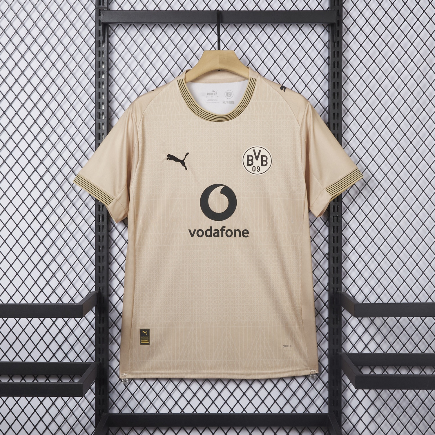 Dortmund 25-26 “100 JAHRE STADION ROTE ERDE” Beige Goalkeeper Special Jersey - Fans Version - JerseysGala