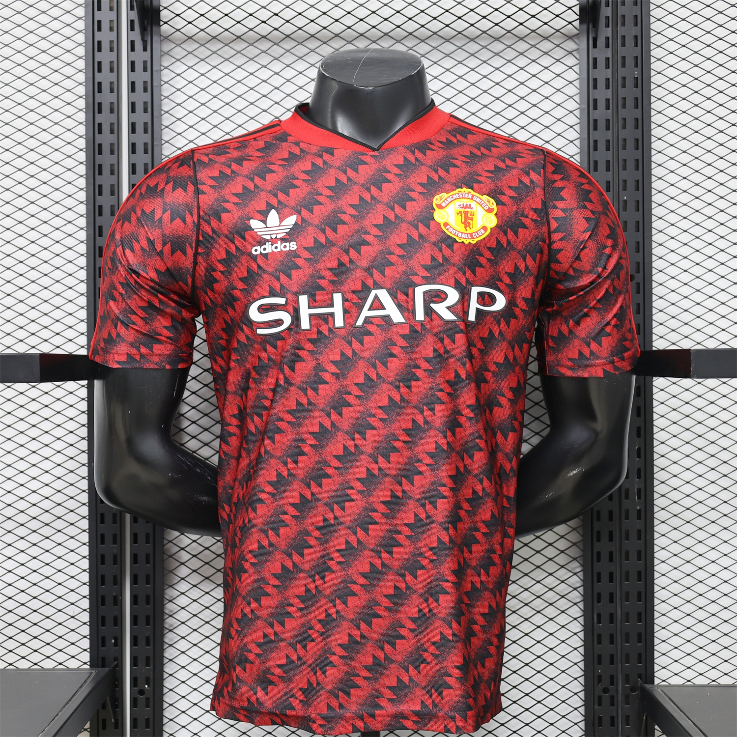 Manchester United 26-27 Terrace Icon Retro Casual Style Red Jersey - Player Version - JerseysGala