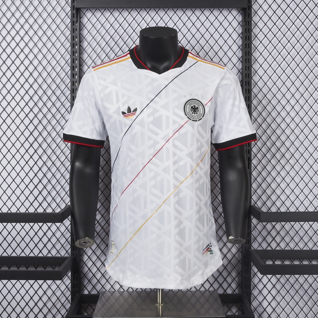 Germany 2026 Diagonal Stripes White Special Jersey - Player Version - JerseysGala