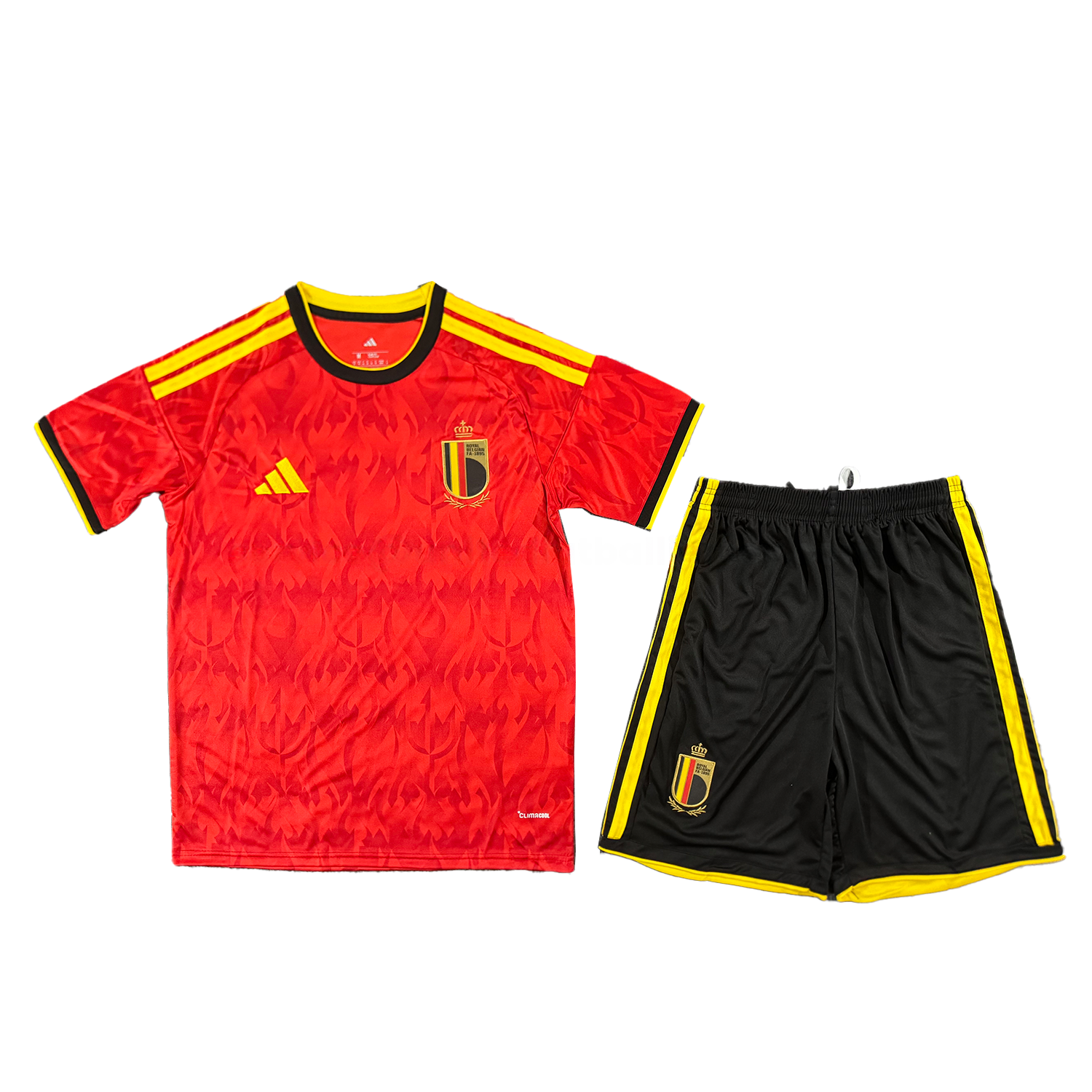 Belgium 2026 Home Men's Adult Jersey Set - Fans Version - JerseysGala
