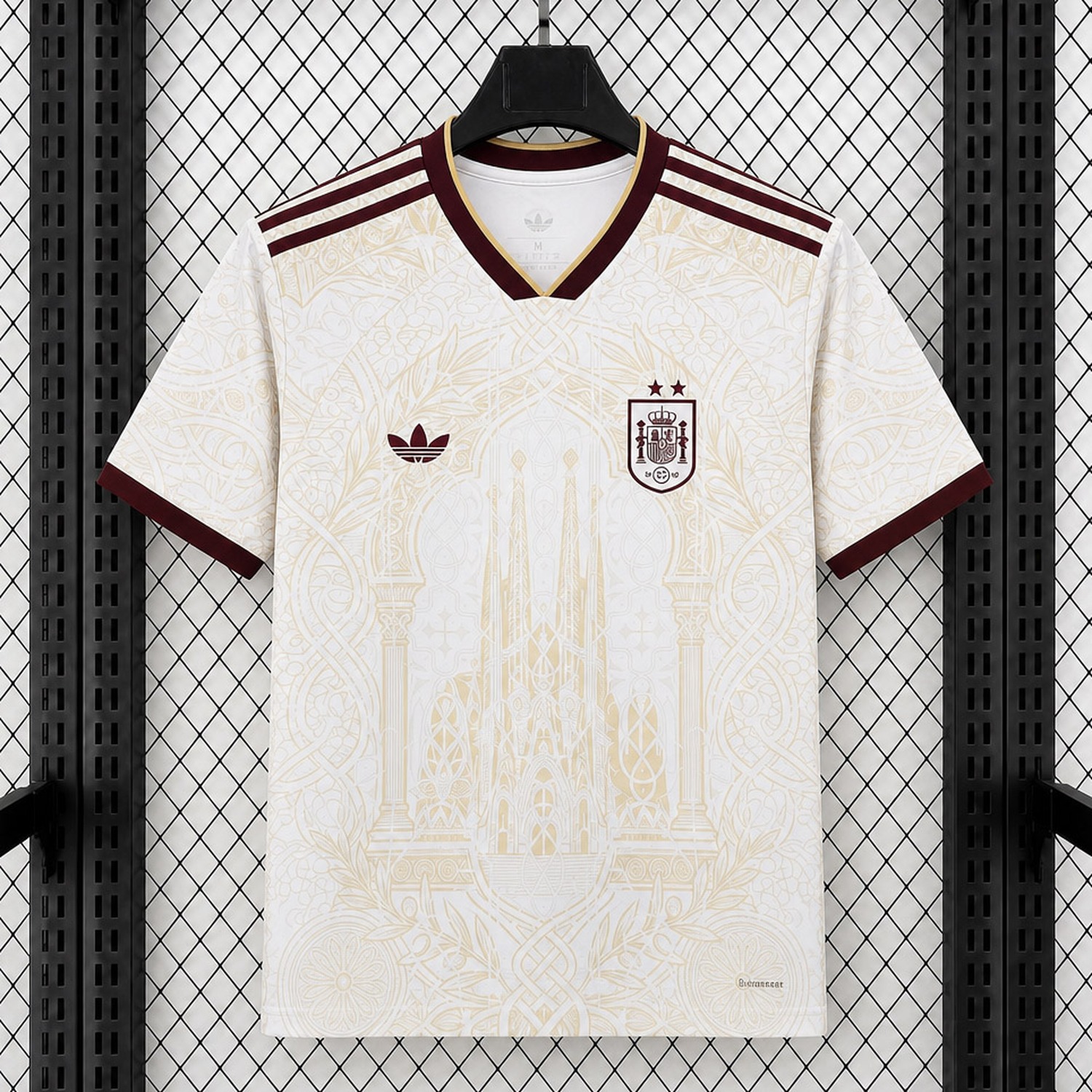 【Two-Crown Star】Spain 2026 World Cup Champions Beige Special Jersey - Fans Version - JerseysGala