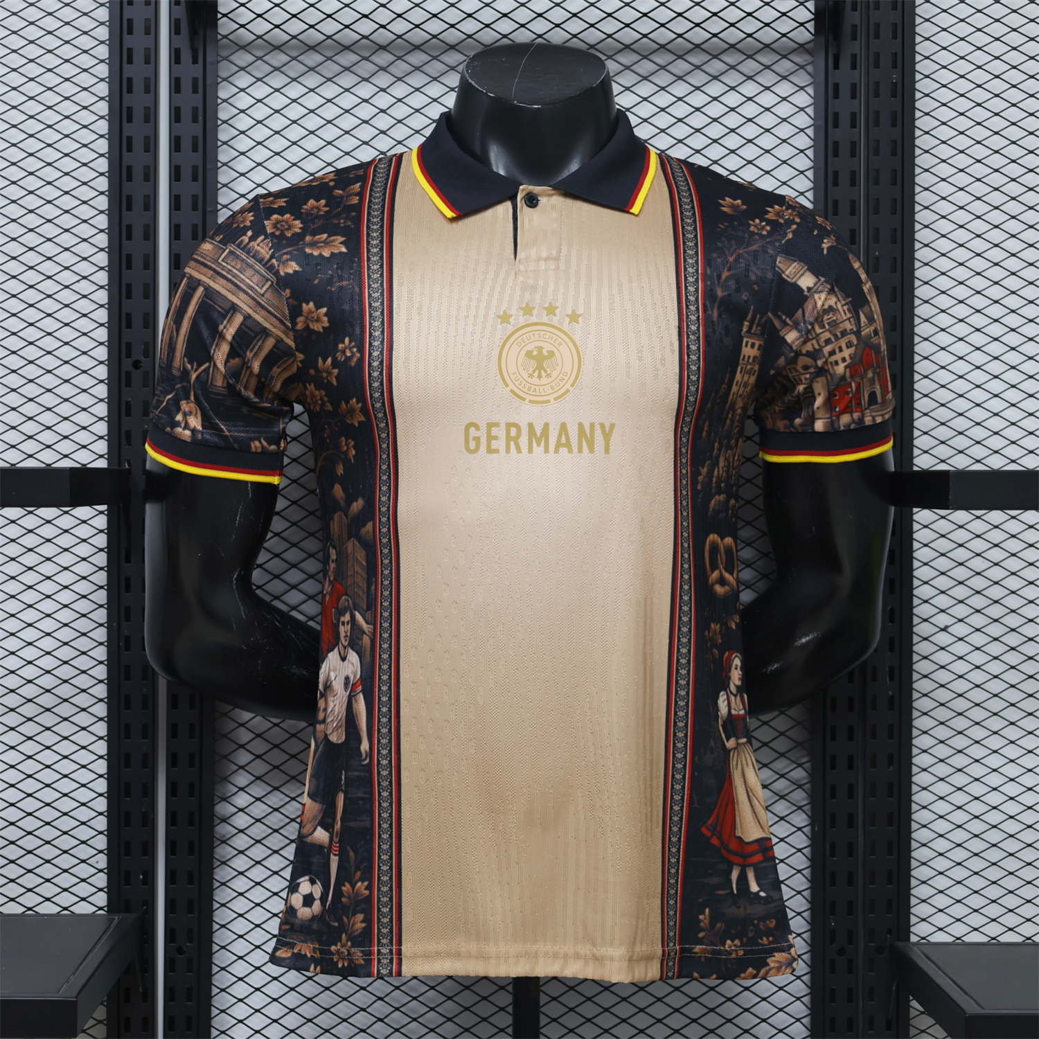 Germany 2026 Champagne Black Special Jersey - Player Version - JerseysGala