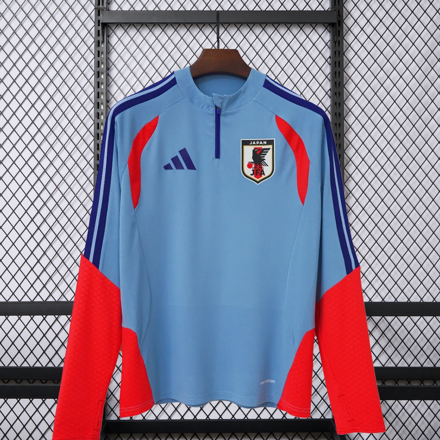 Japan 2026 Blue Long Sleeves Training Jersey - Fans Version - JerseysGala