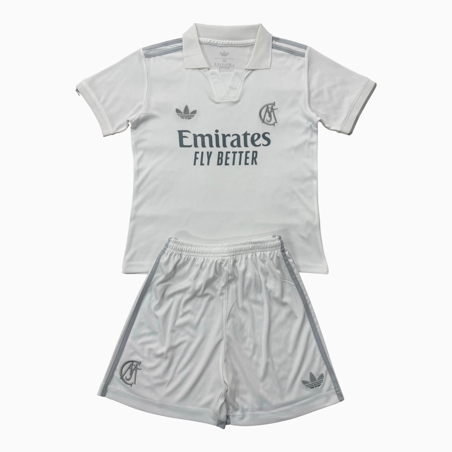 Real Madrid 26-27 Anniversary White Special Men's Adult Jersey Set - Fans Version - JerseysGala