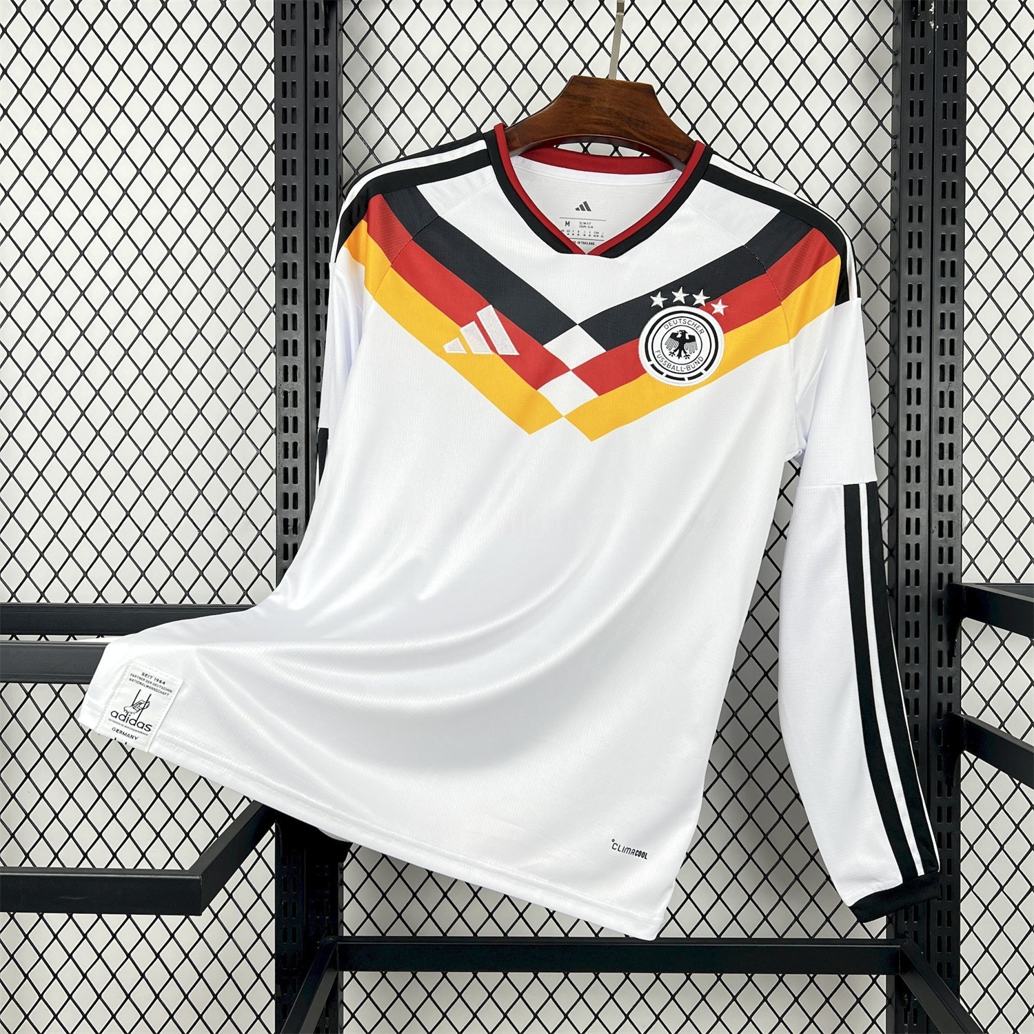 Germany 2026 Home Long Sleeves Jersey - Fans Version - JerseysGala