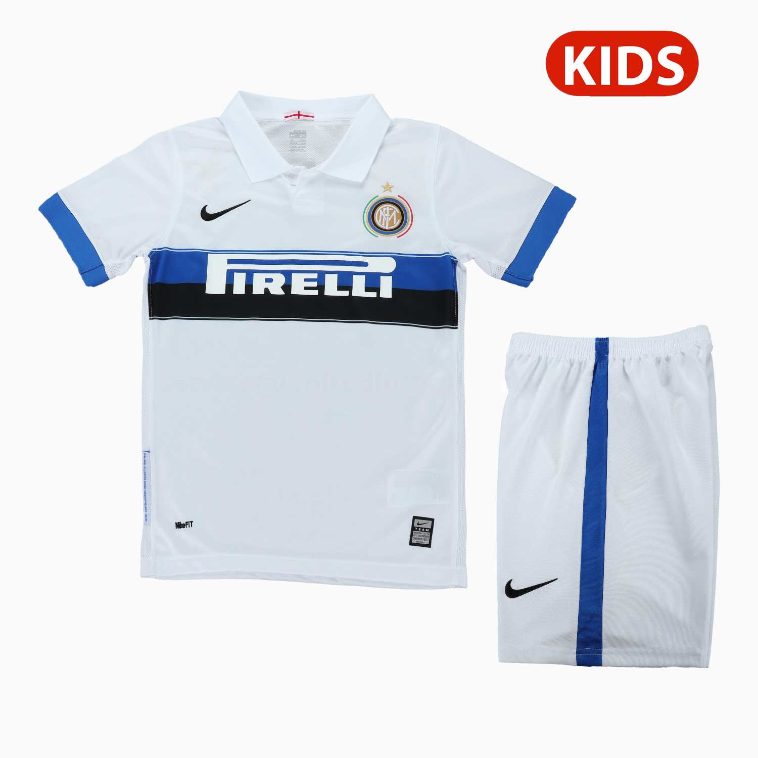 Retro Inter Milan 2009-10 Away Kids Kit - JerseysGala