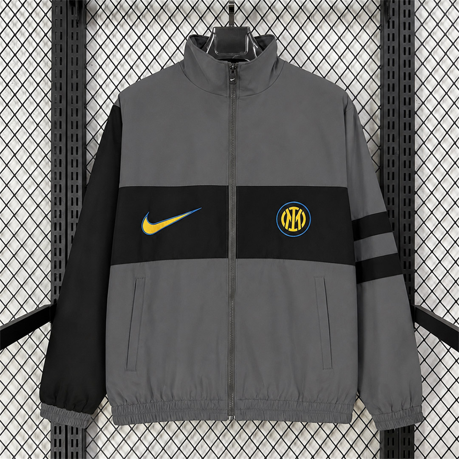 Inter Milan 26-27 I96 Grey Windbreaker - JerseysGala