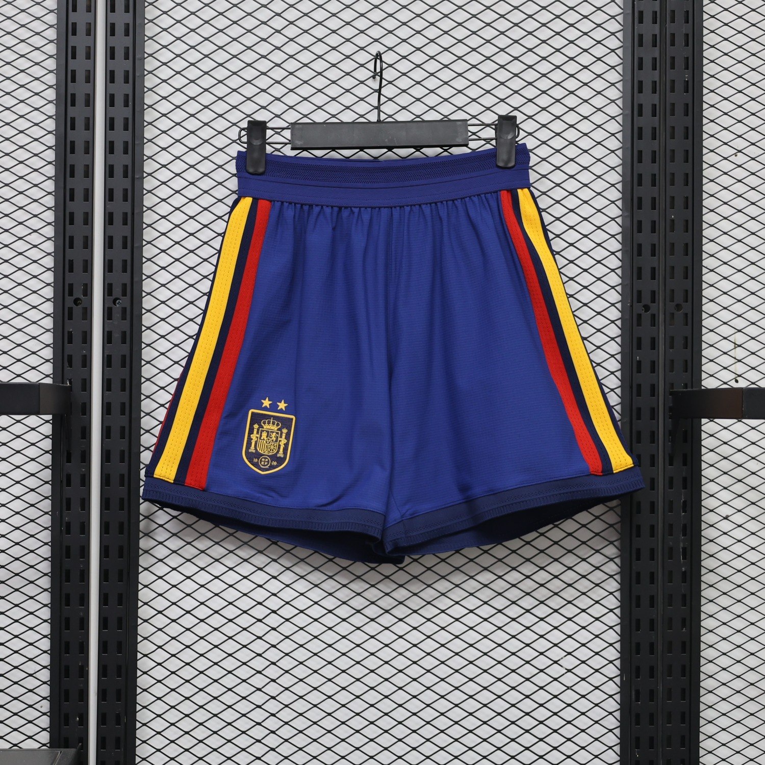 Spain 2026 Home Two-Star Shorts - Player Version - JerseysGala