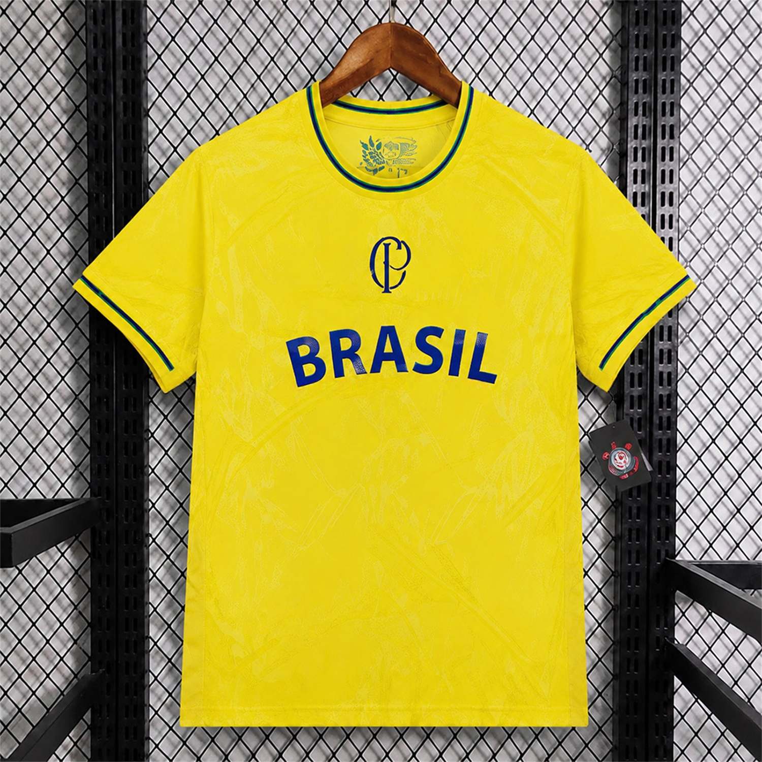 Corinthians 26-27 Brasil Yellow Special Jersey - Fans Version - JerseysGala