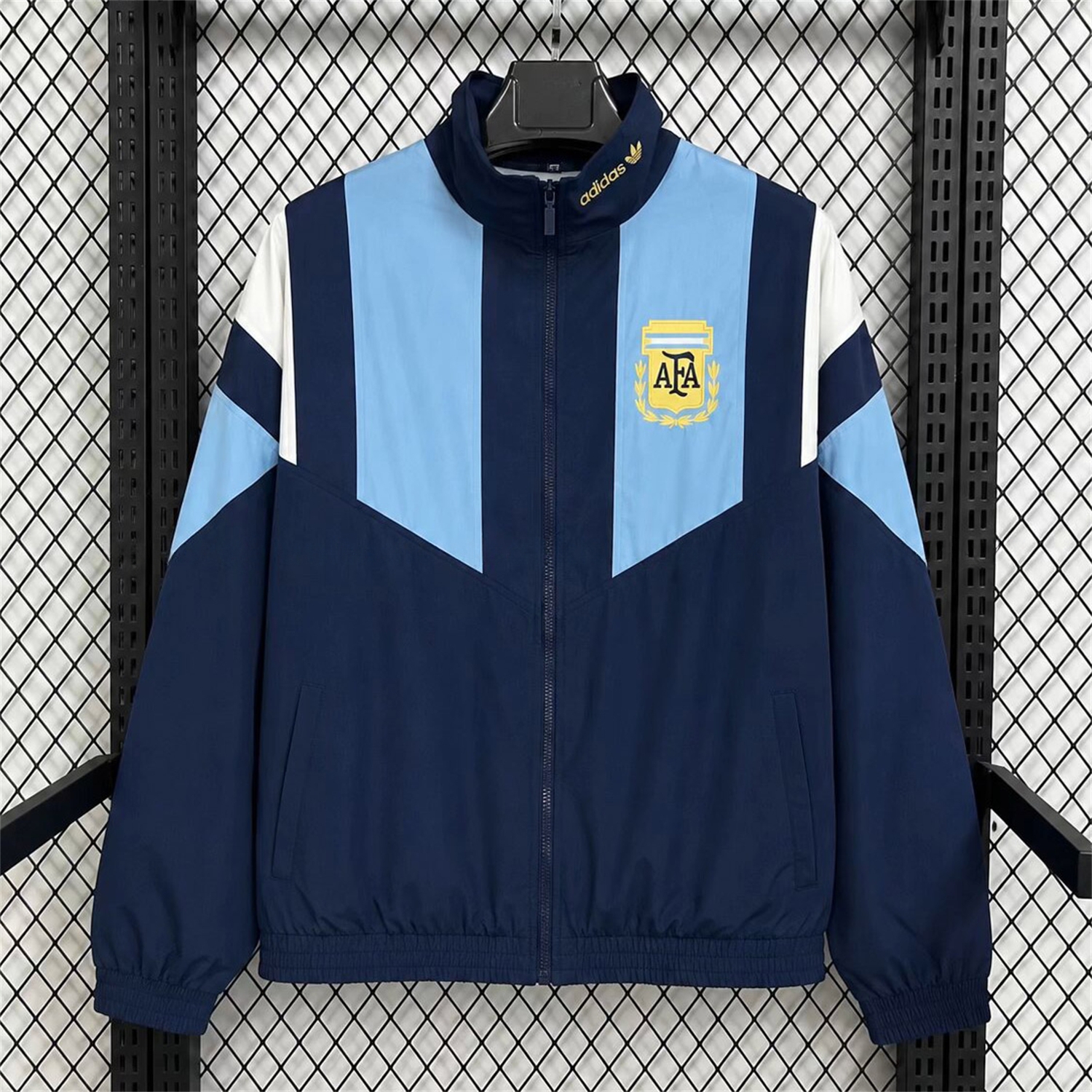 Argentina 2026 EQT Windbreaker Jackety - Blue - JerseysGala