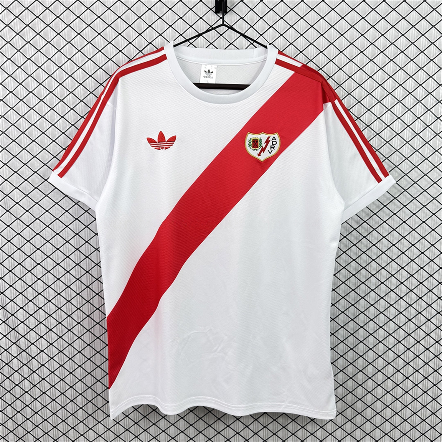 Retro Rayo Vallecano 1977-79 Home Jersey - Fans Version - JerseysGala