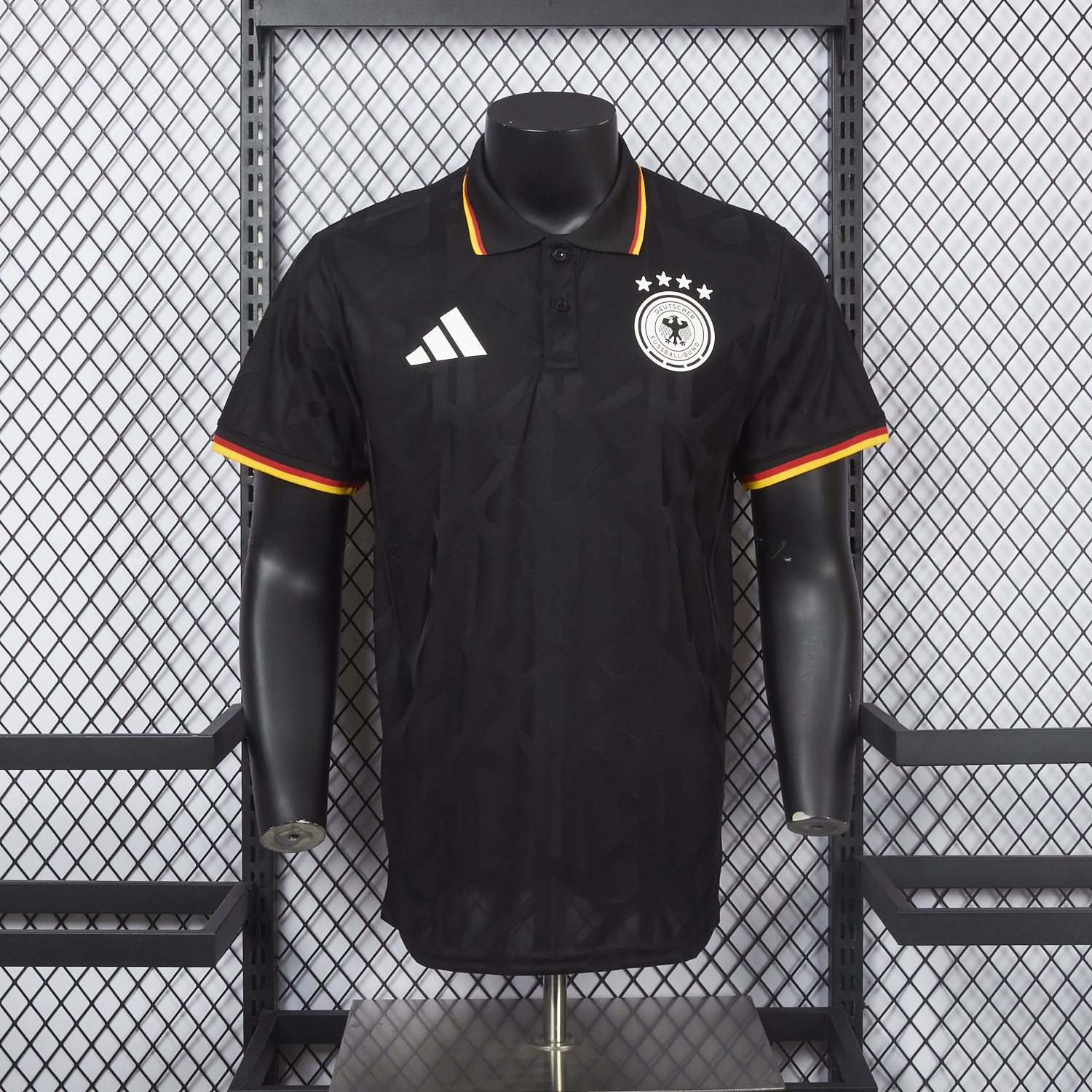 Germany 2026 Black Special Edition Polo Jersey - Player Version - JerseysGala