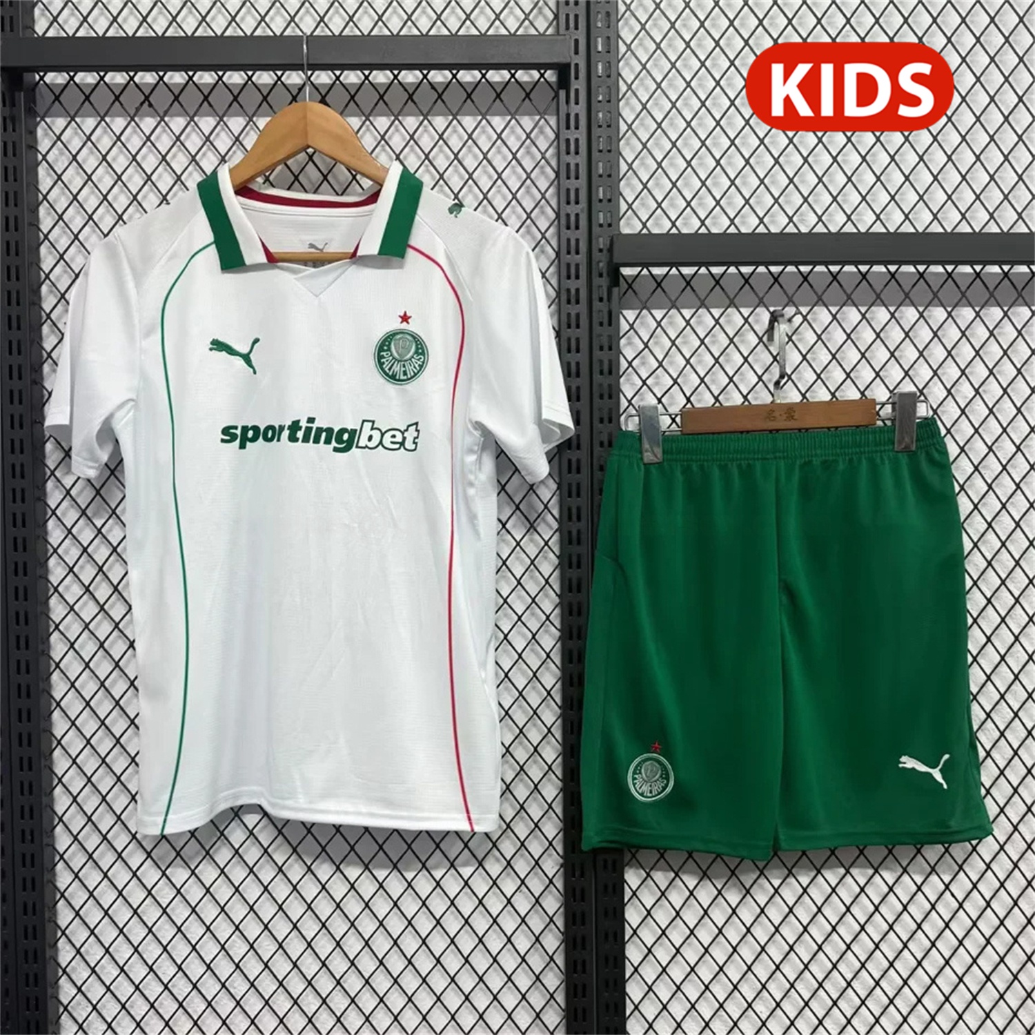 Palmeiras 26-27 Away Kids Kit - JerseysGala