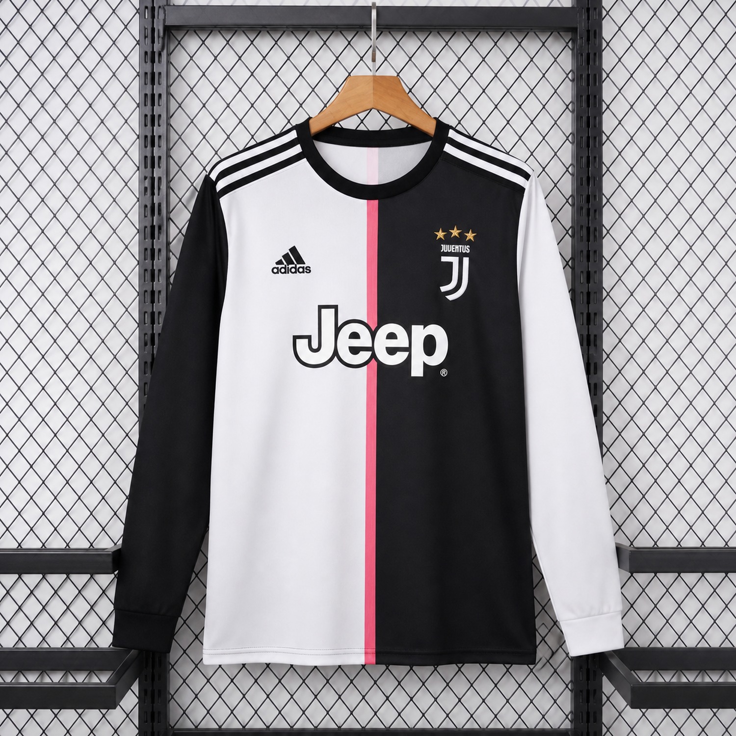 Retro Juventus 2019-20 Home Long Sleeves Jersey - JerseysGala