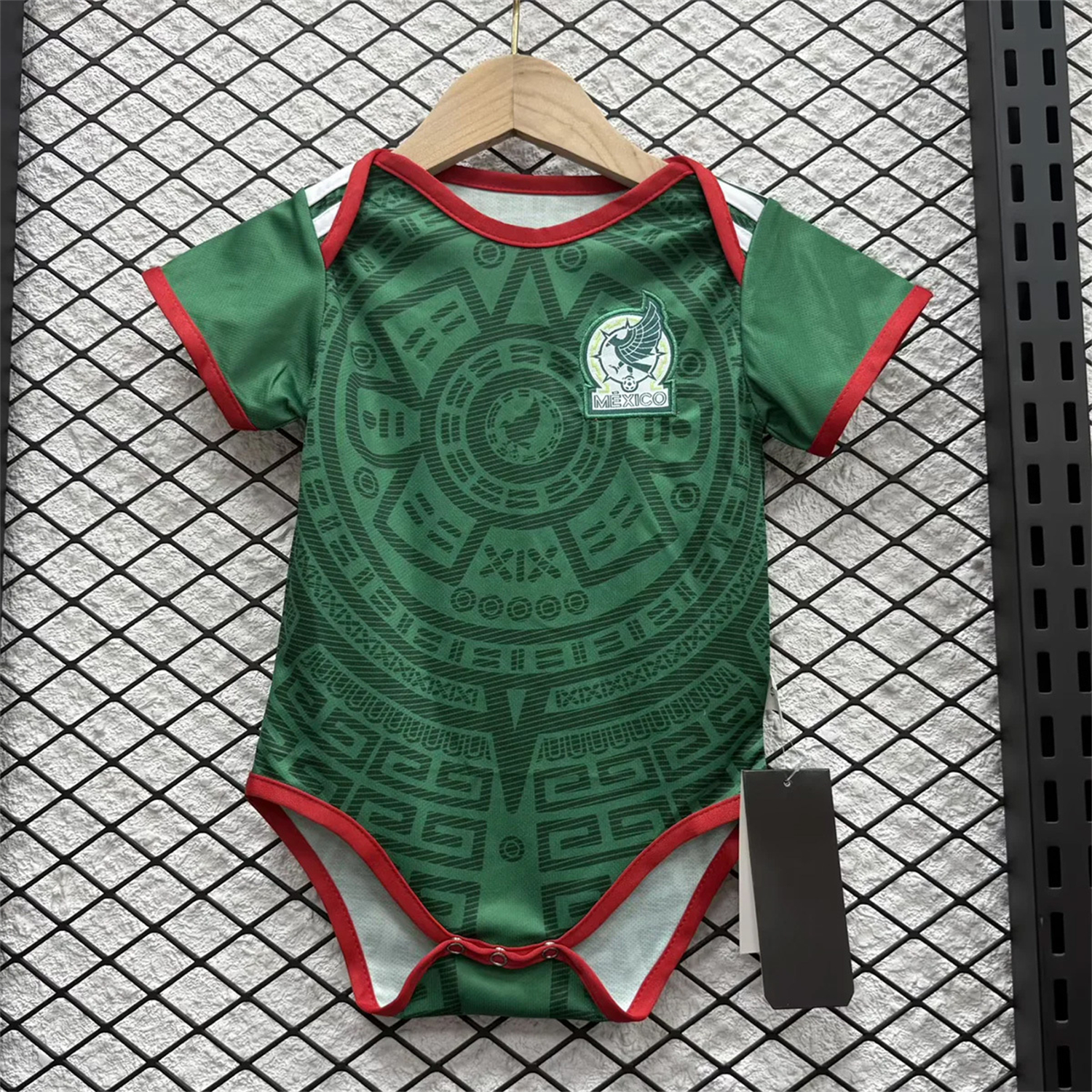 Mexico 2026 Home Baby Crawling Suit - JerseysGala