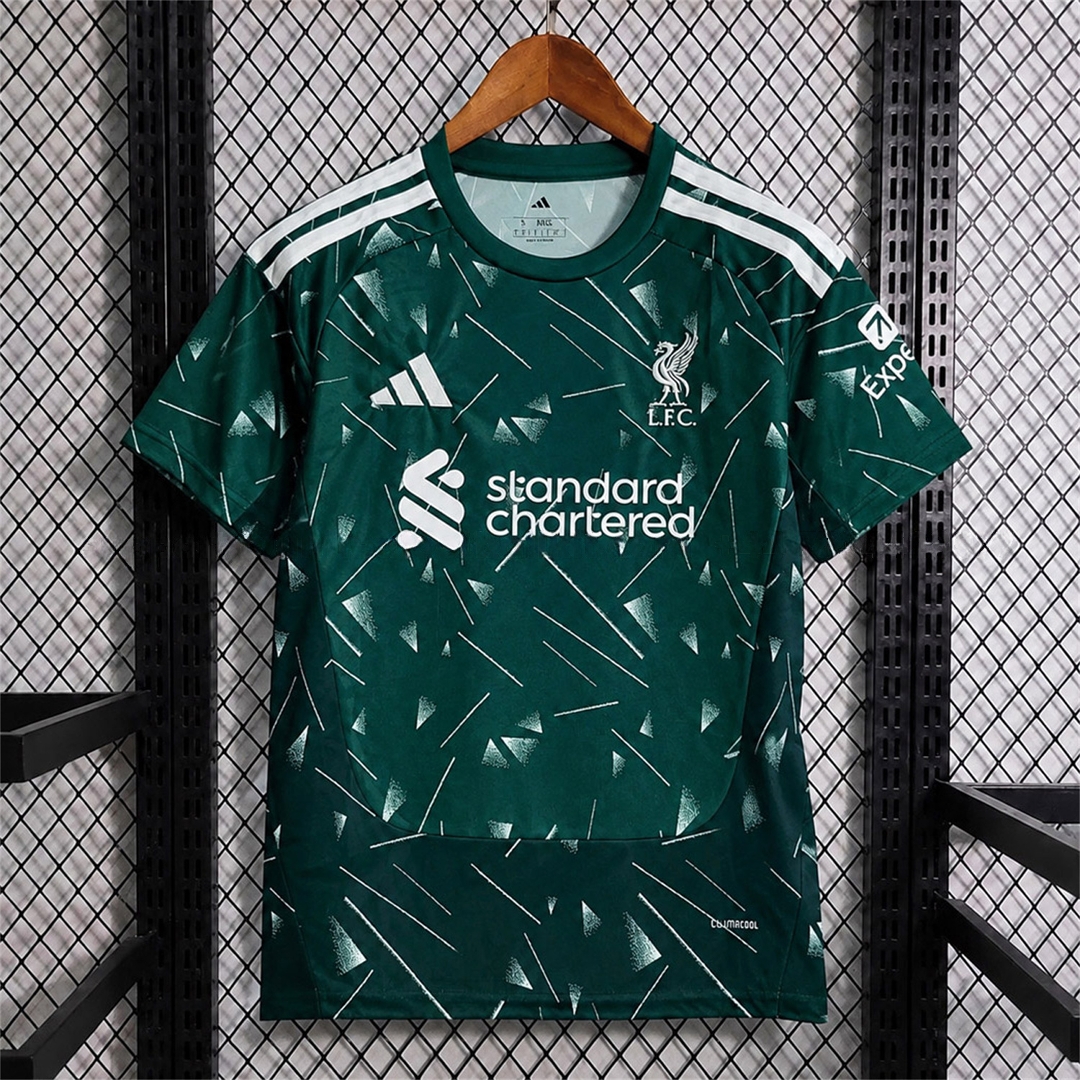 Liver.pool 26-27 Green Goalkeeper Jersey - Fans Version - JerseysGala