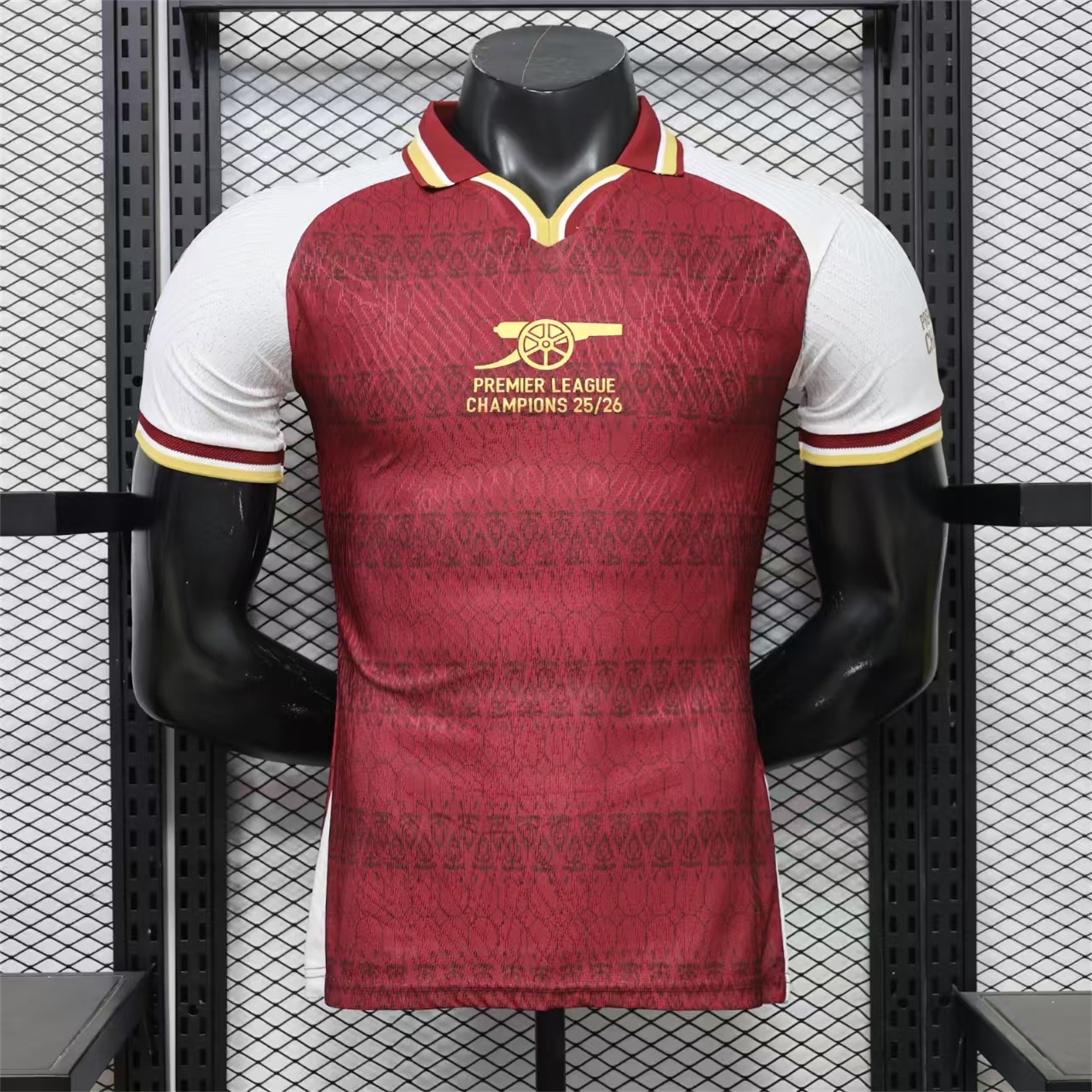 Arsenal 26-27 Champions League Red Special Jersey - Player Version - JerseysGala