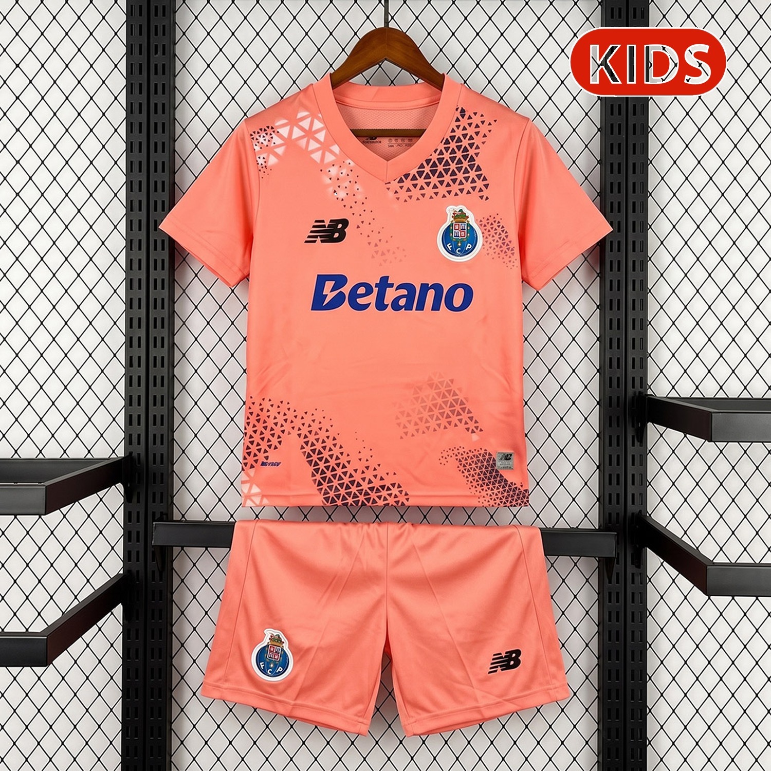 Porto 26-27 Orange Goalkeeper Kids Kit - JerseysGala
