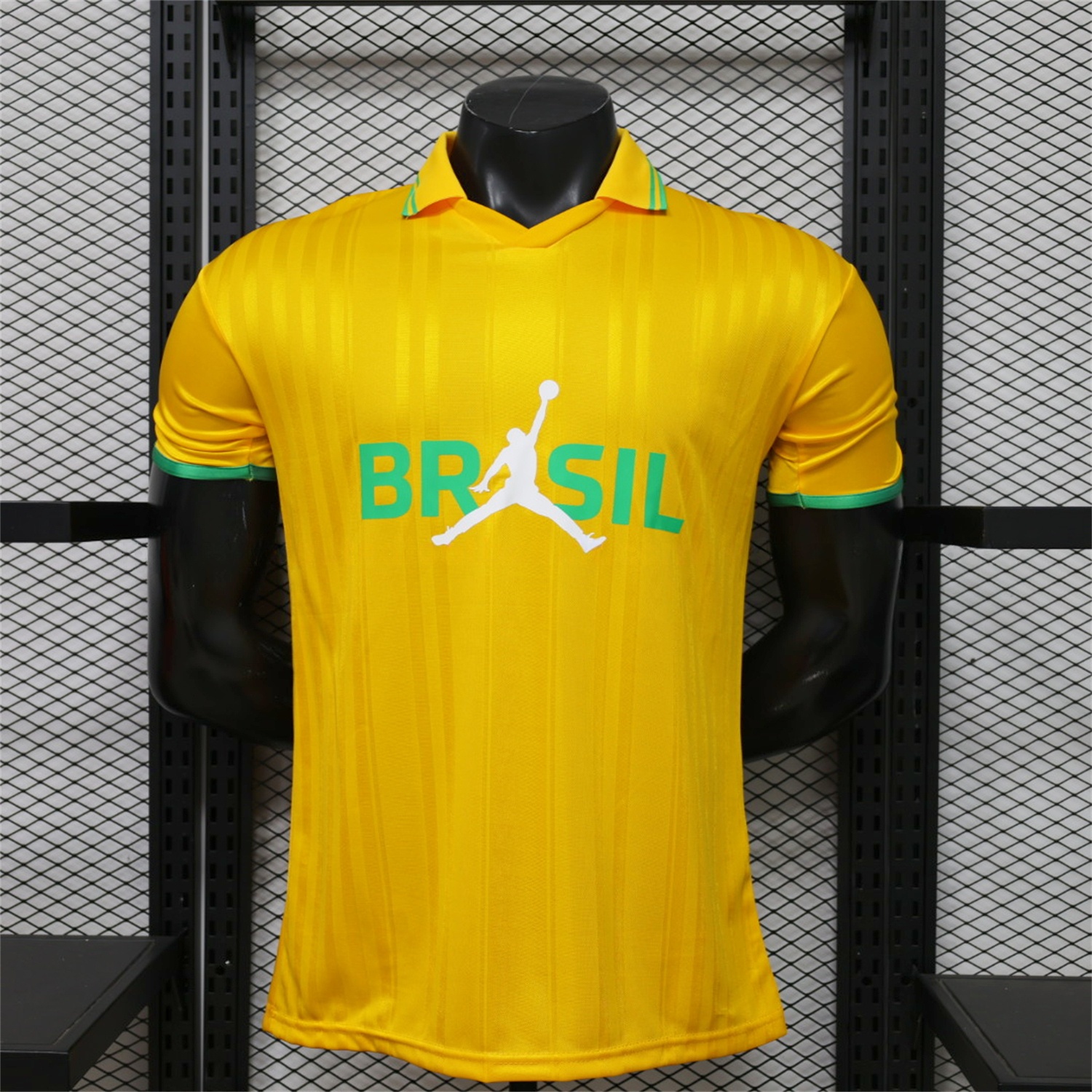 Brazil 2026 Jordan Yellow Special Jersey - Fans Version - JerseysGala