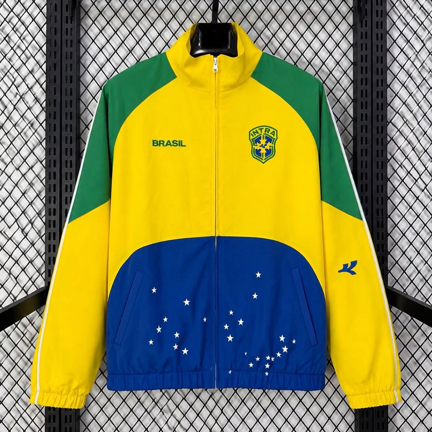 Brazil 2026 World Cup Yellow Green Blue Windbreaker - JerseysGala