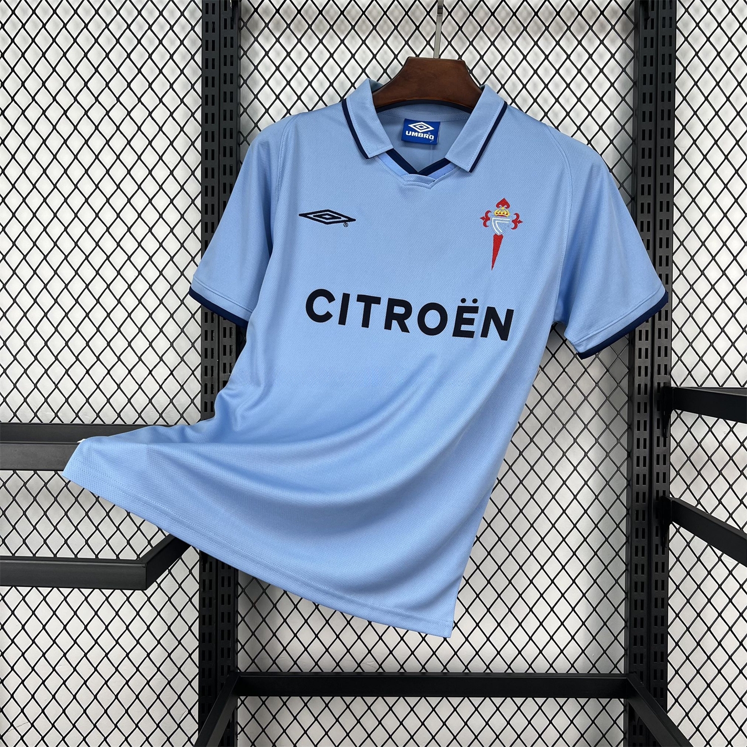 Retro Celta Vigo 2001-02 UEFA Cup Home Jersey - Fans Version - JerseysGala