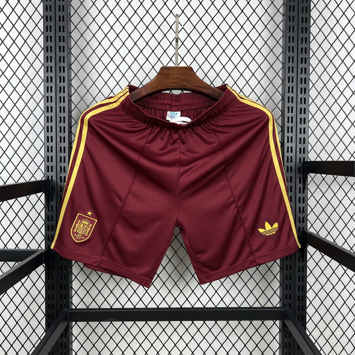 Spain 2026 Away Red Shorts - Fans Version - JerseysGala