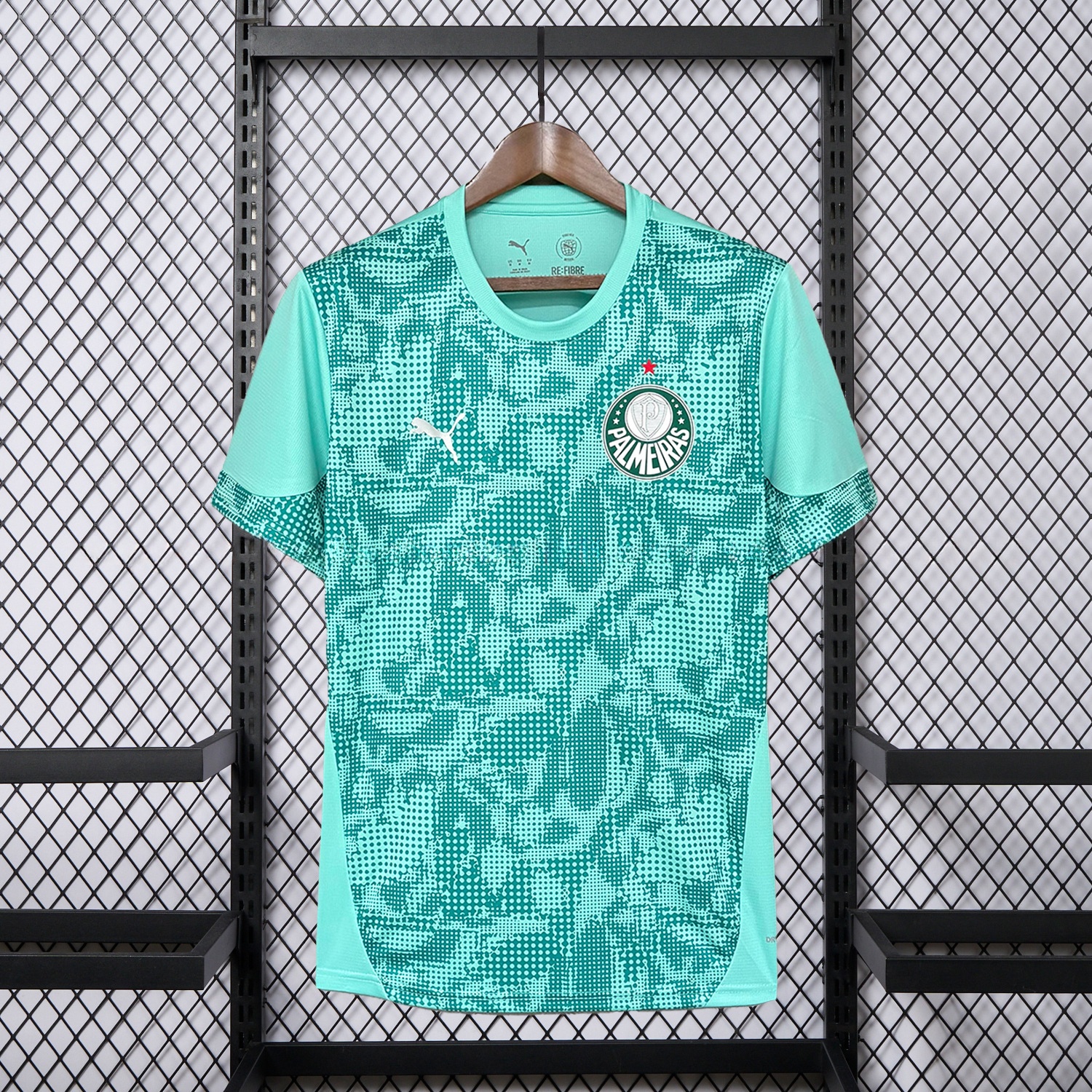 Palmeiras 26-27 Mint Green Training Jersey - Fans Version - JerseysGala