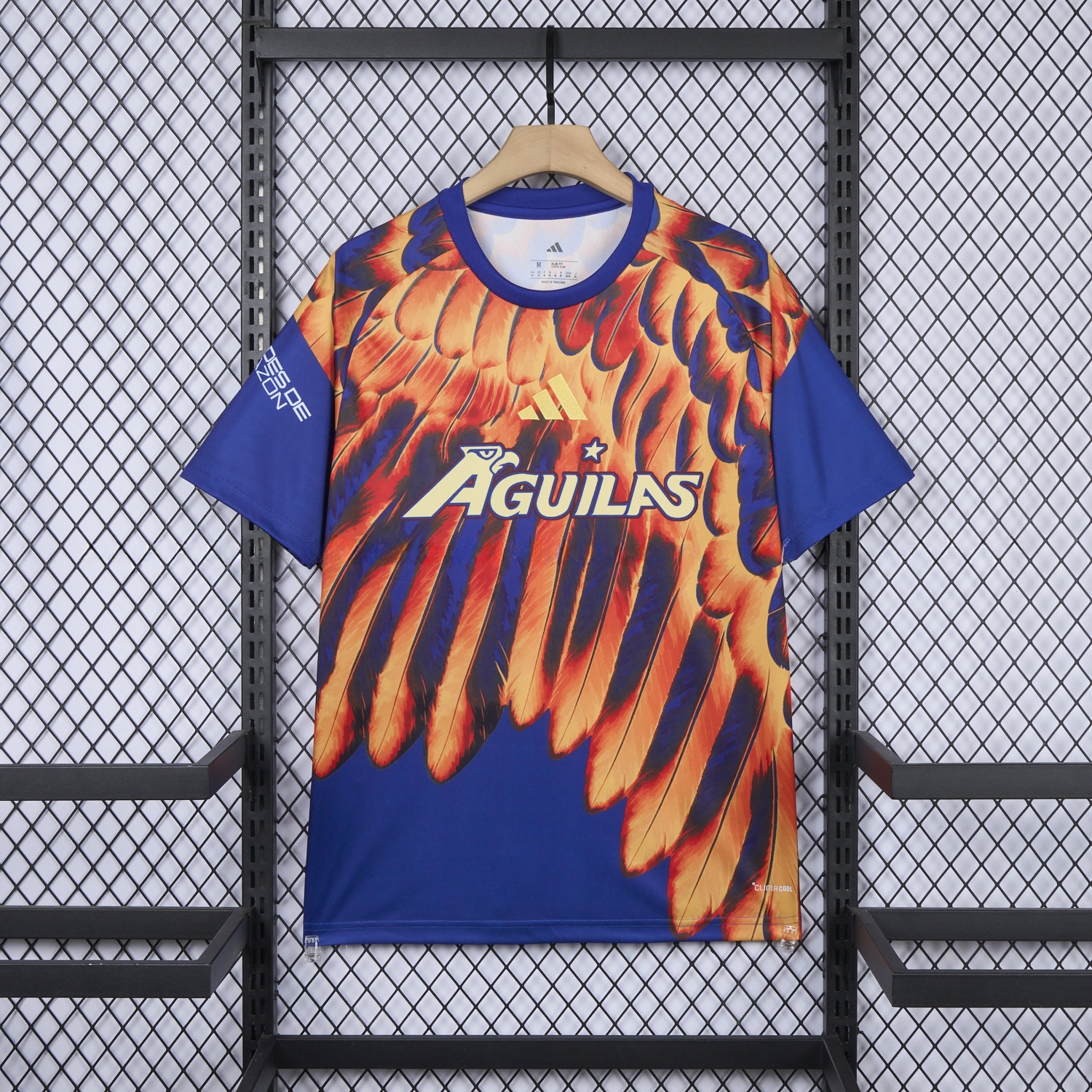 America 26-27 Blue Pre-Match Training Jersey - Fans Version - JerseysGala