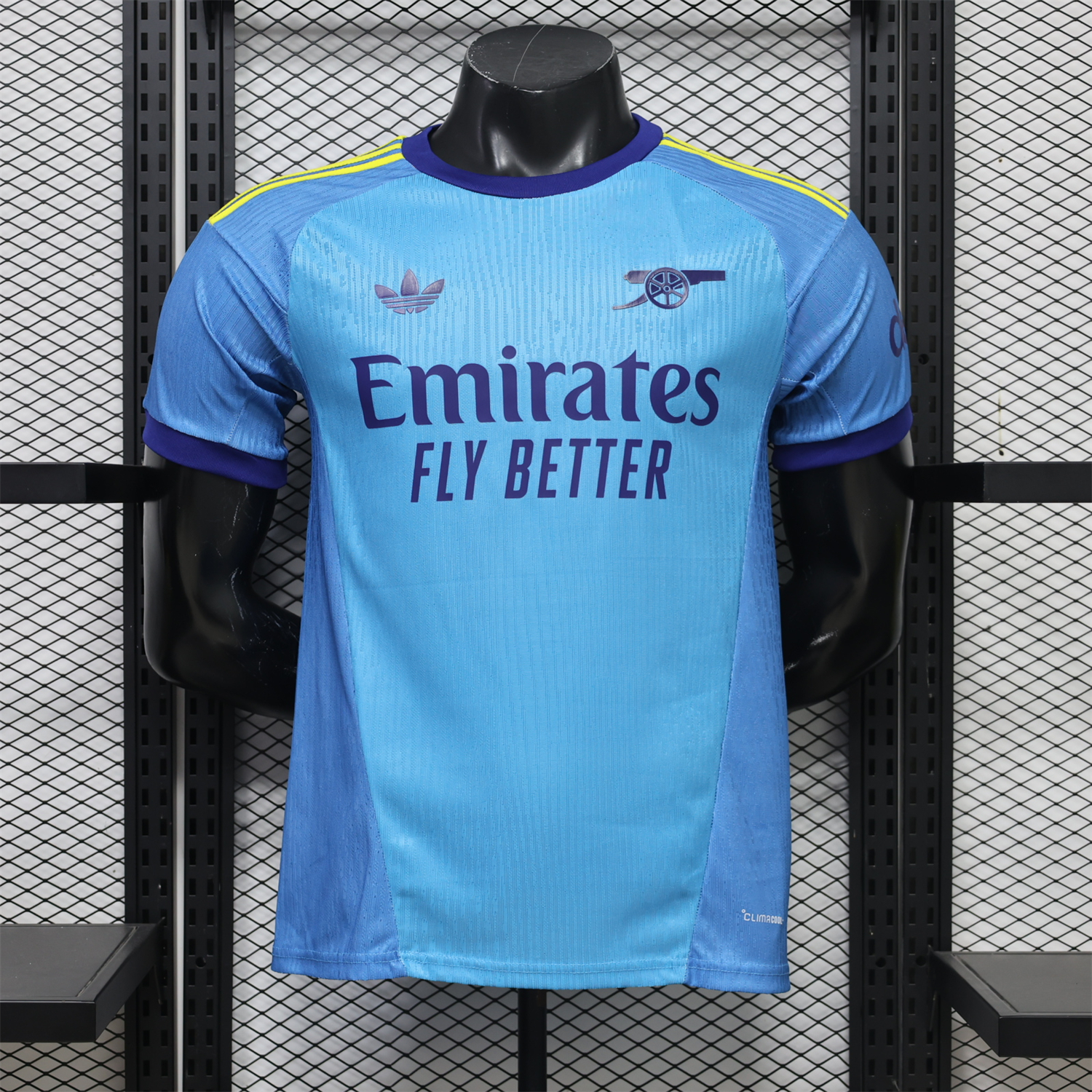 Arsenal 26-27 Light Blue Goalkeeper Jersey - Player Version - JerseysGala