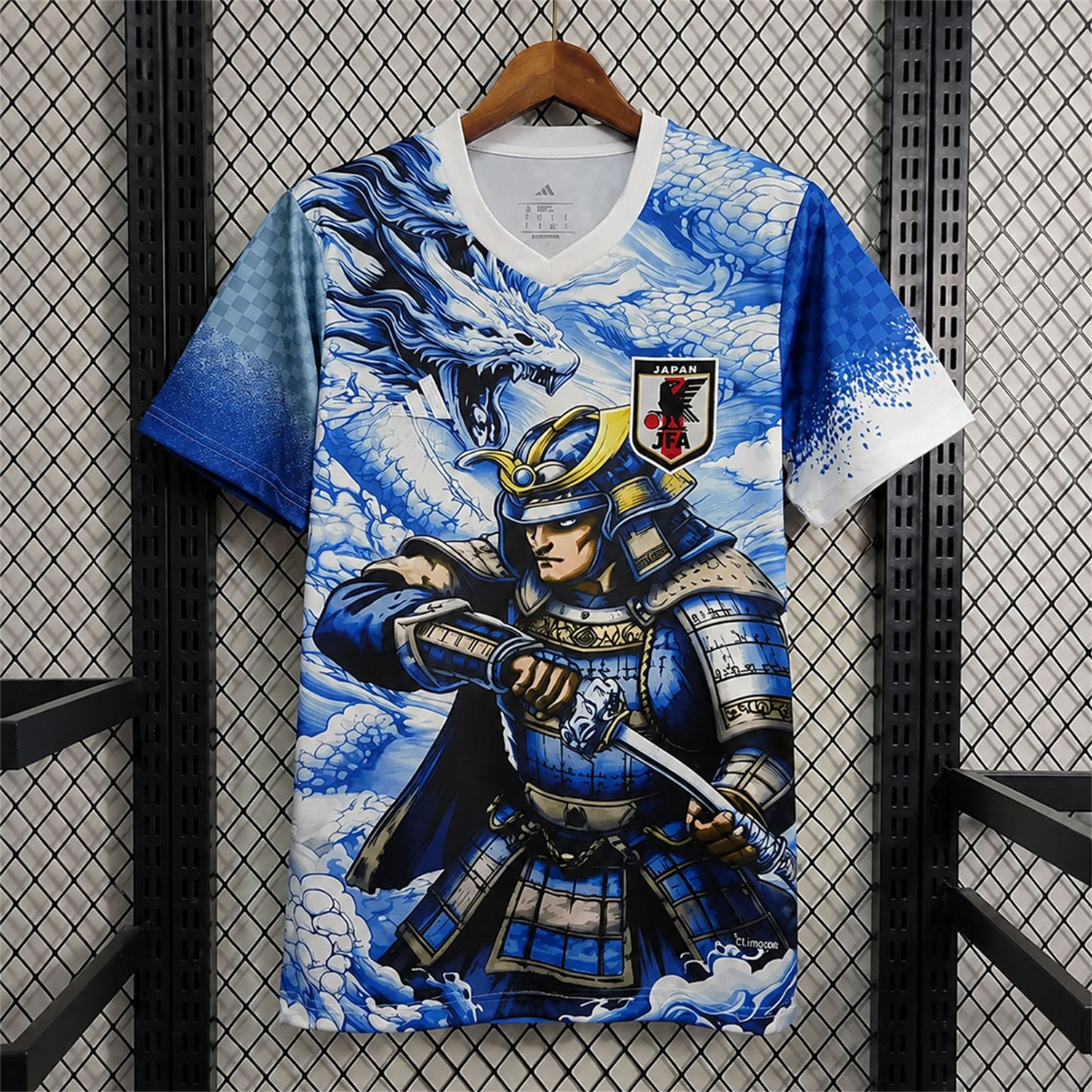 Japan 2026 Samurai Sapphire Blue Dragon Special Jersey - Fans Version - JerseysGala