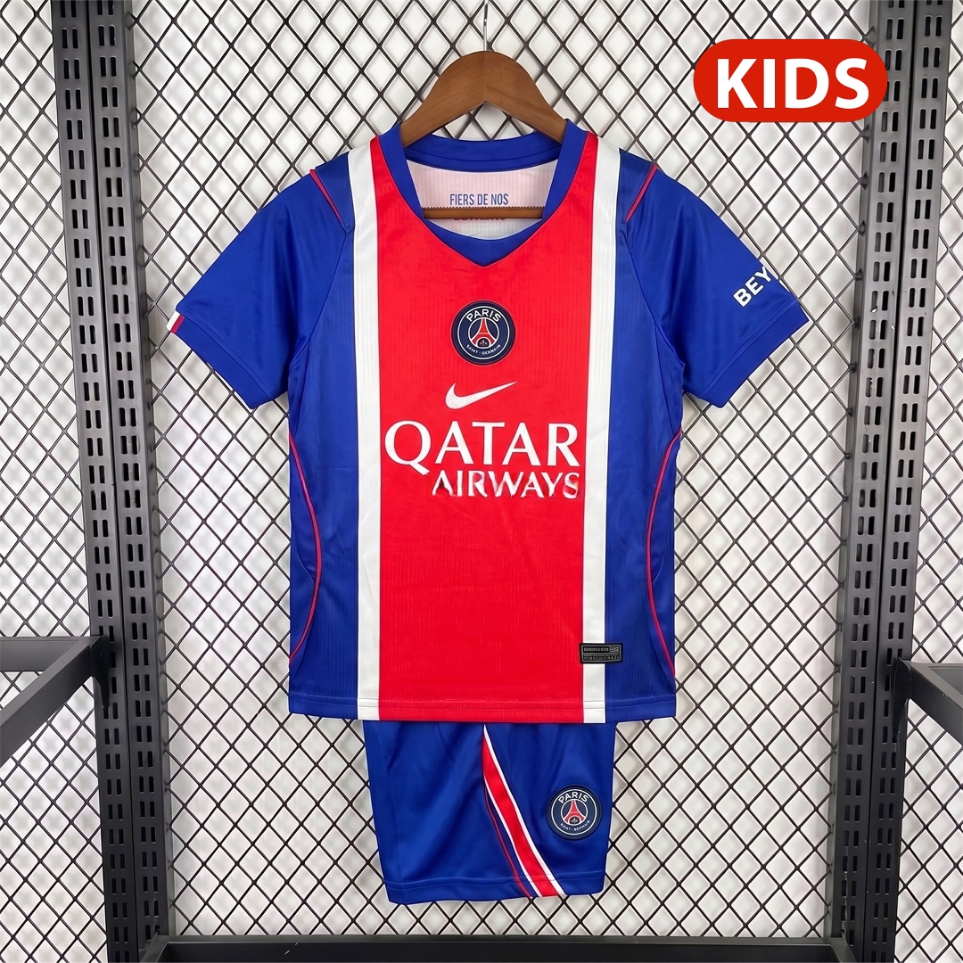 Paris Saint-Germain PSG 26-27 Home Kids Kit - JerseysGala