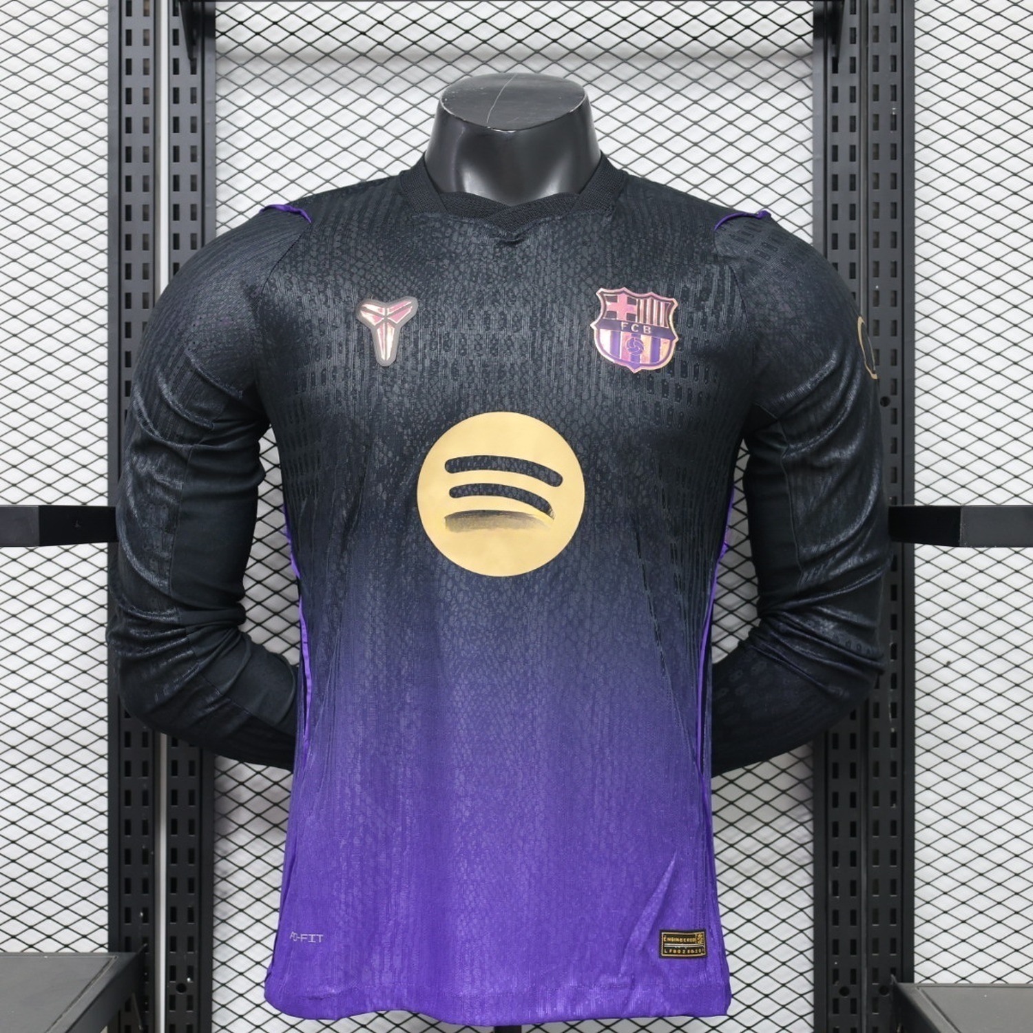 Barcelona 26-27 Away Long Sleeves Jersey - Player Version - JerseysGala
