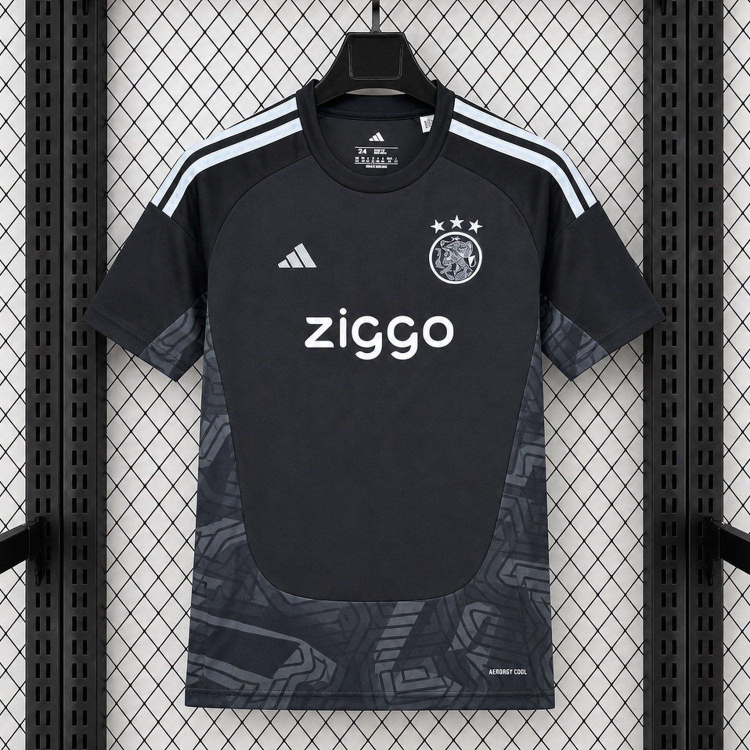 Ajax 26-27 Goalkeeper Black Jersey - Fans Version - JerseysGala