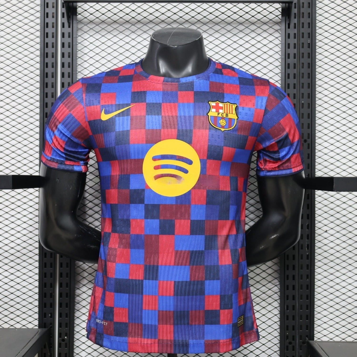 Barcelona 26-27 Pre-Match Jersey - Player Version - JerseysGala