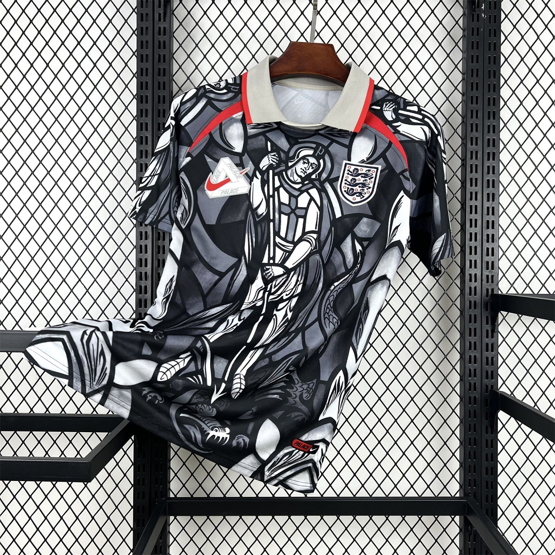 England 2026 World Cup Palace Black And Gray Special Jersey - Fans Version - JerseysGala