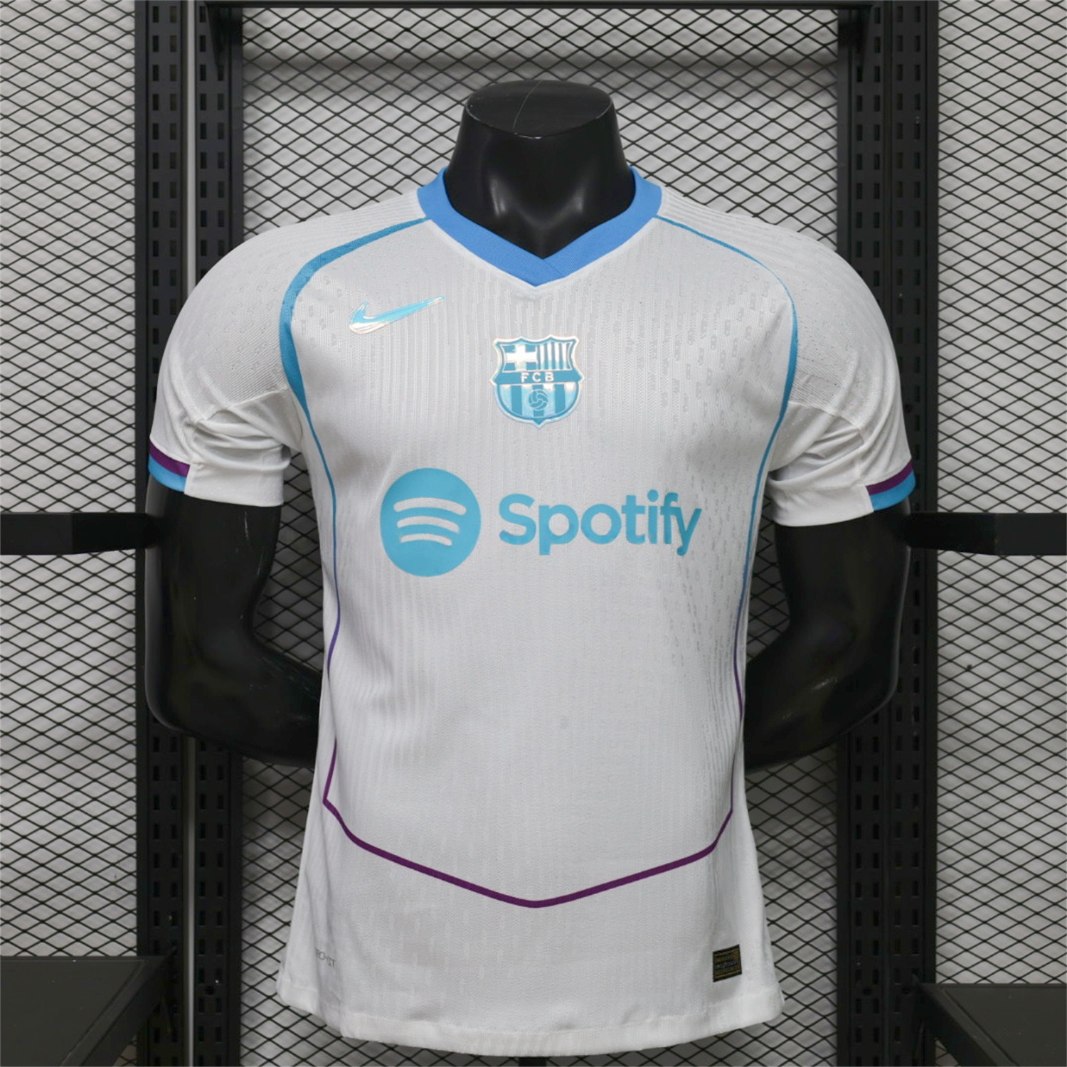 Barcelona 26-27 Blue White Special Jersey - Player Version - JerseysGala