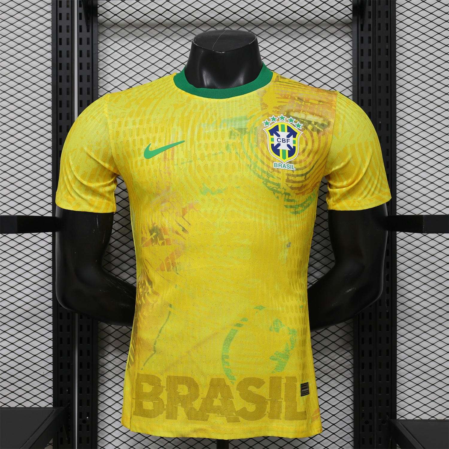 Brazil 2026 Yellow Waves Special Jersey - Player Version - JerseysGala