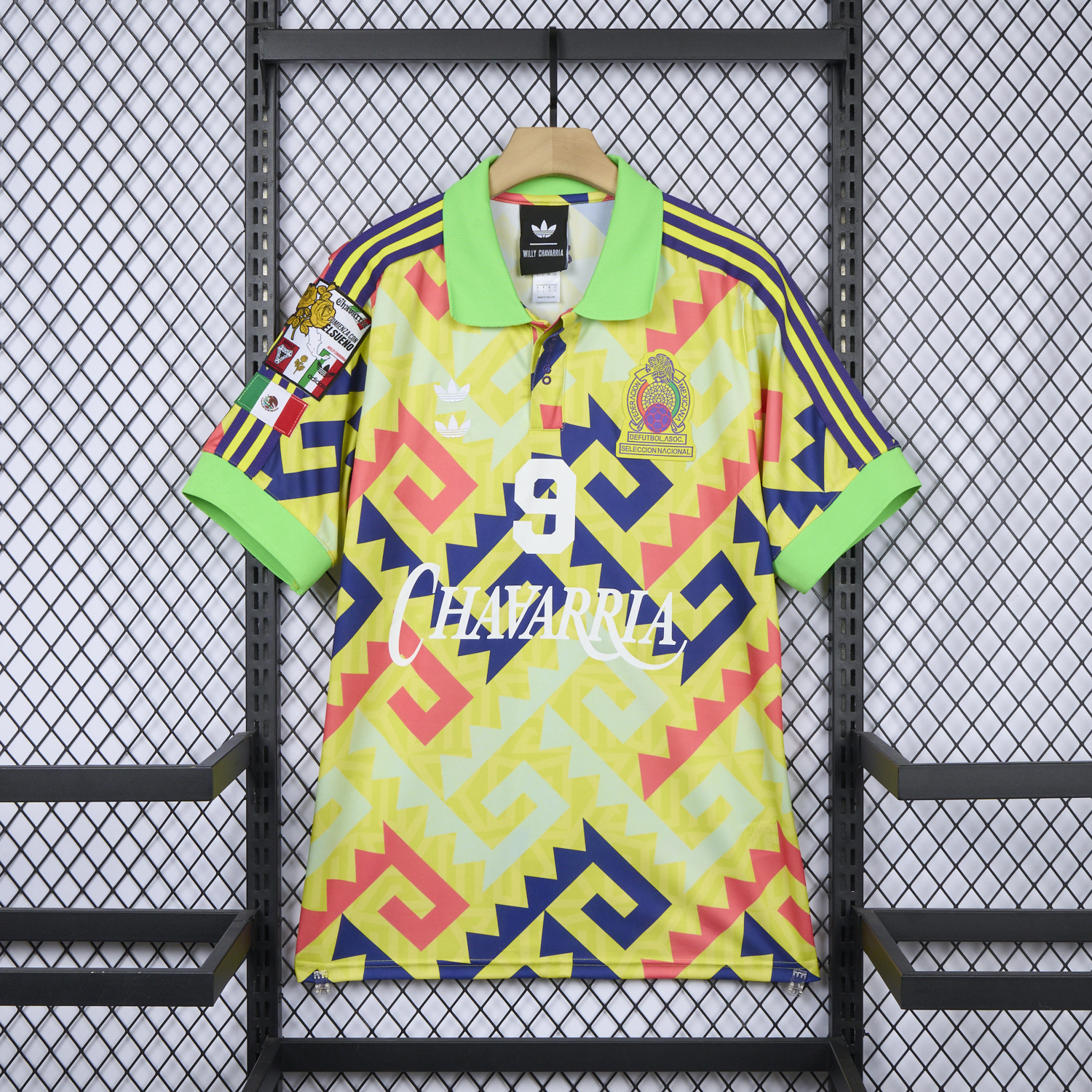 Mexico 2026 Chavarria AOP Goalkeeper Yellow Jersey - Fans Version - JerseysGala