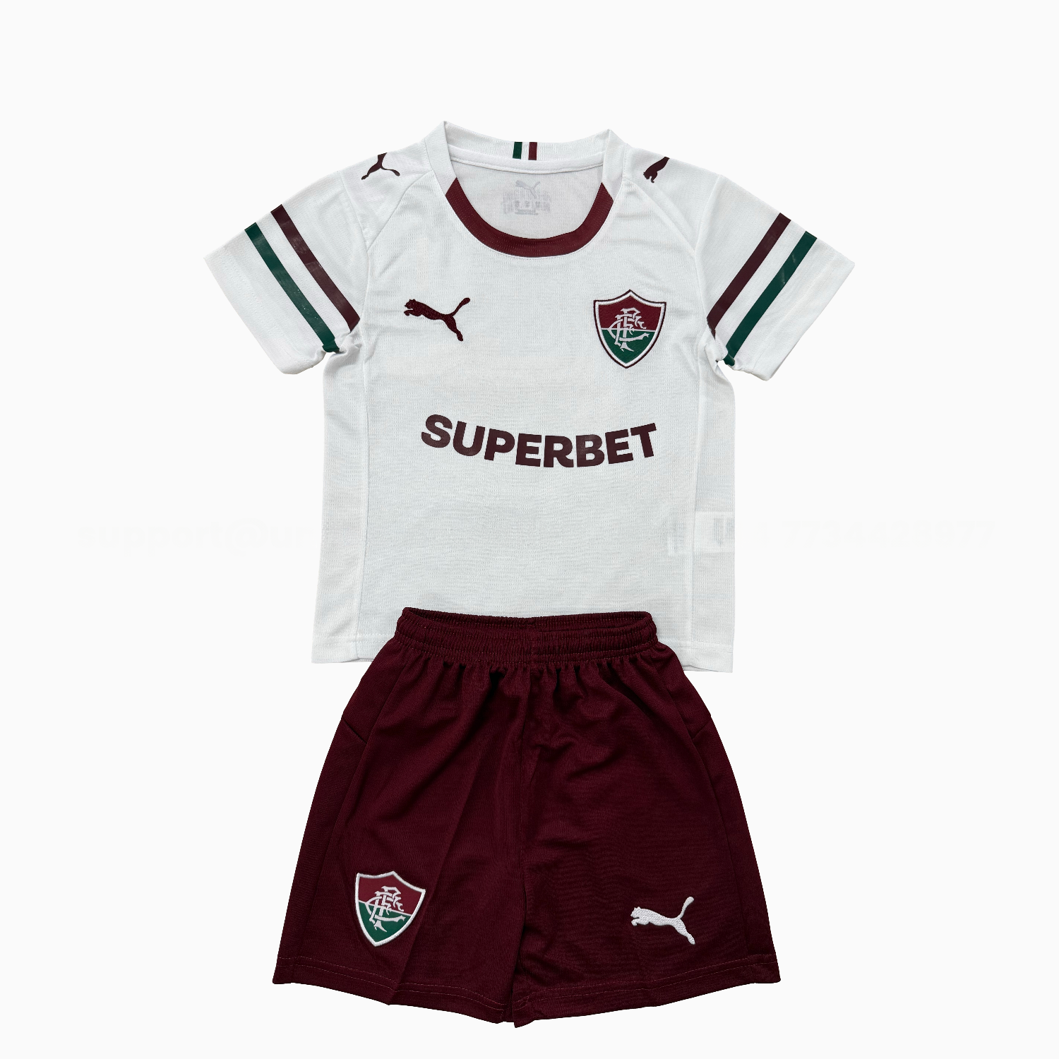 Fluminense 26-27 Away Men's Adult Jersey Set - Fans Version - JerseysGala