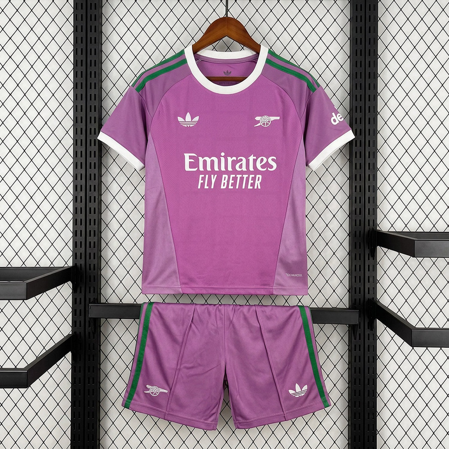 Arsenal 26-27 Purple Goalkeeper Kids Kit - JerseysGala