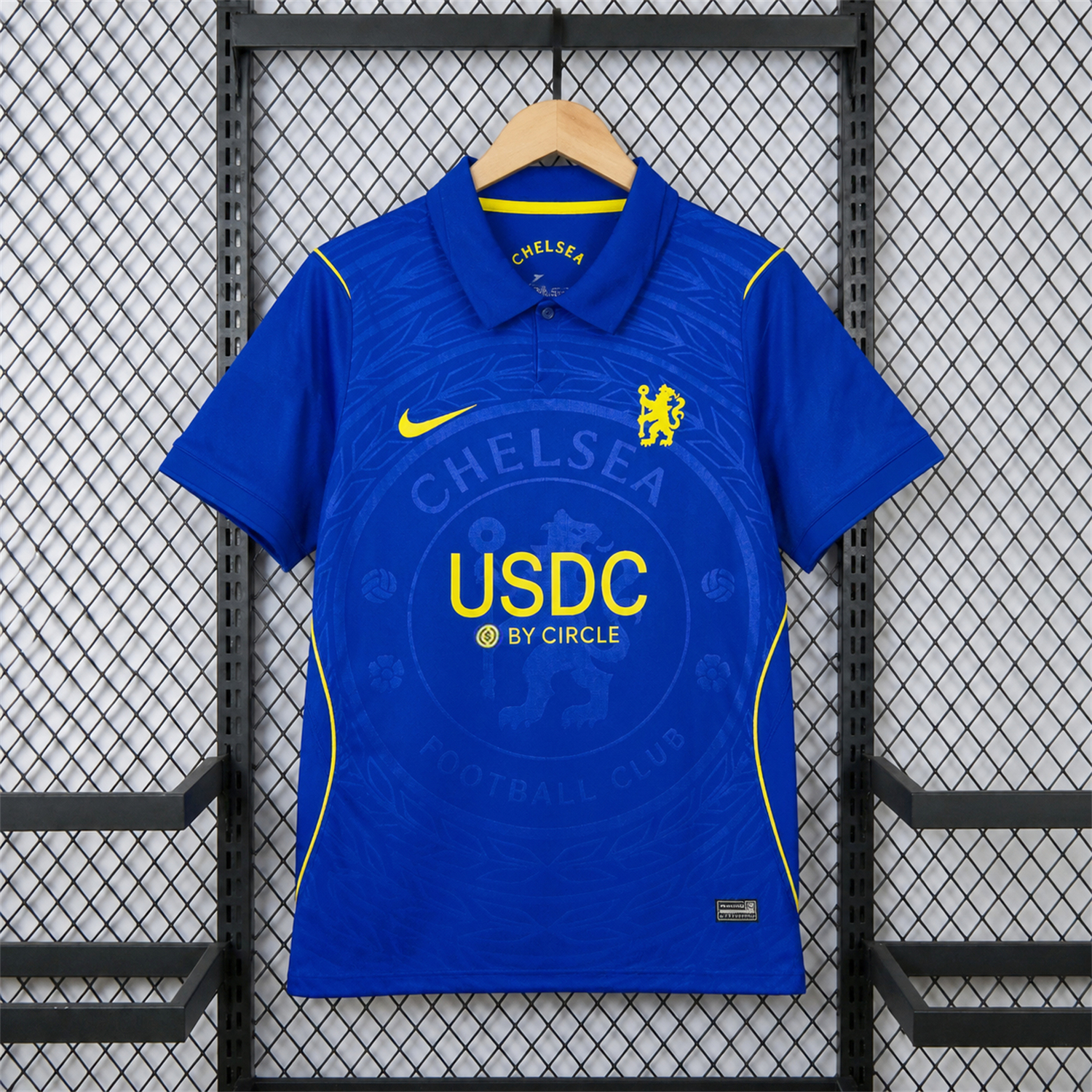C.H.E.L.S.E.A 26-27 Home Jersey With USDC Sponsor - Fans Version - JerseysGala