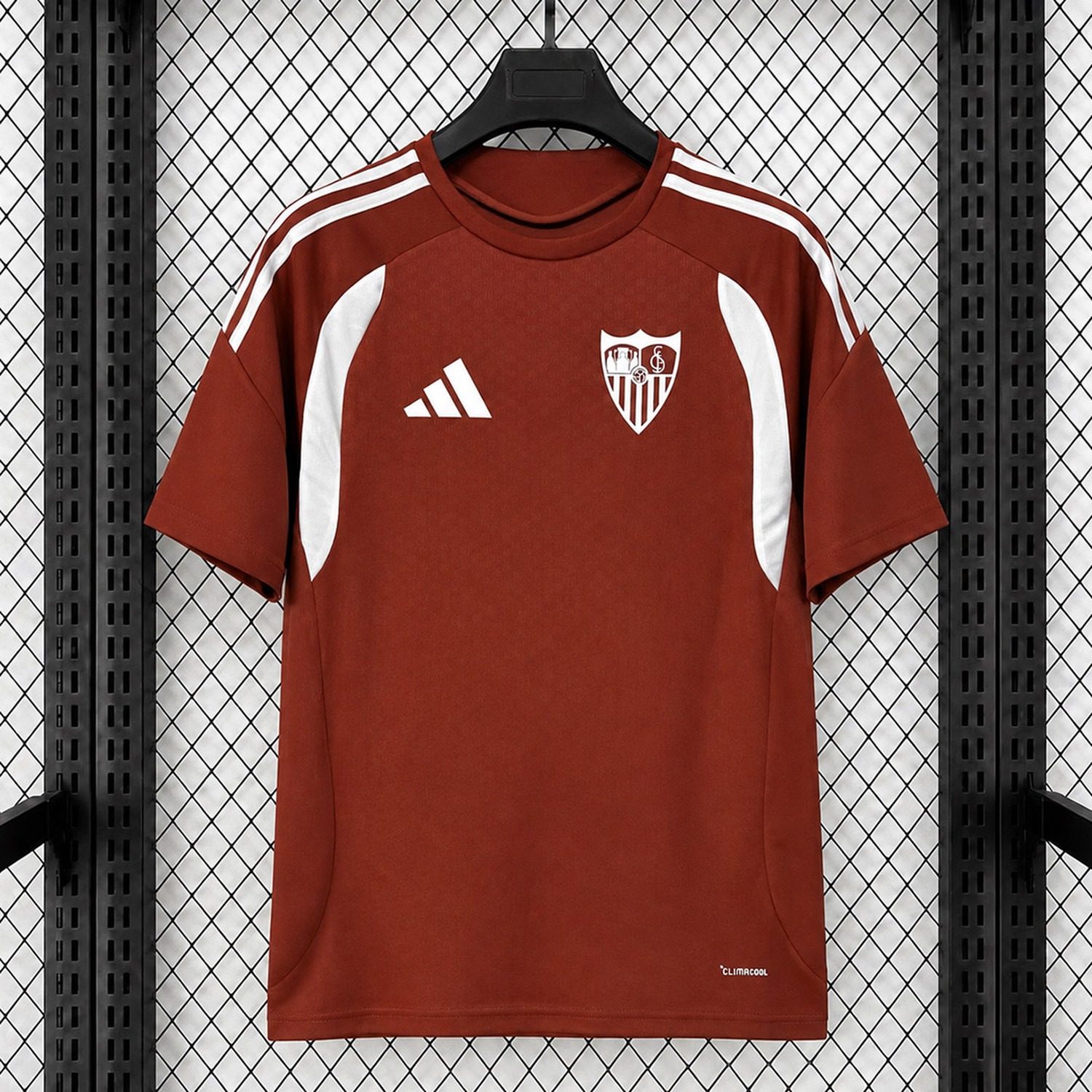 Sevilla 26-27 Red Training Jersey - Fans Version - JerseysGala