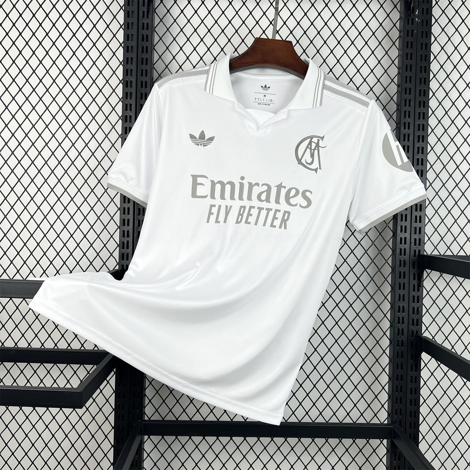 Real Madrid 26-27 White With Grey Accents Special Edition Jersey - Fans Version - JerseysGala