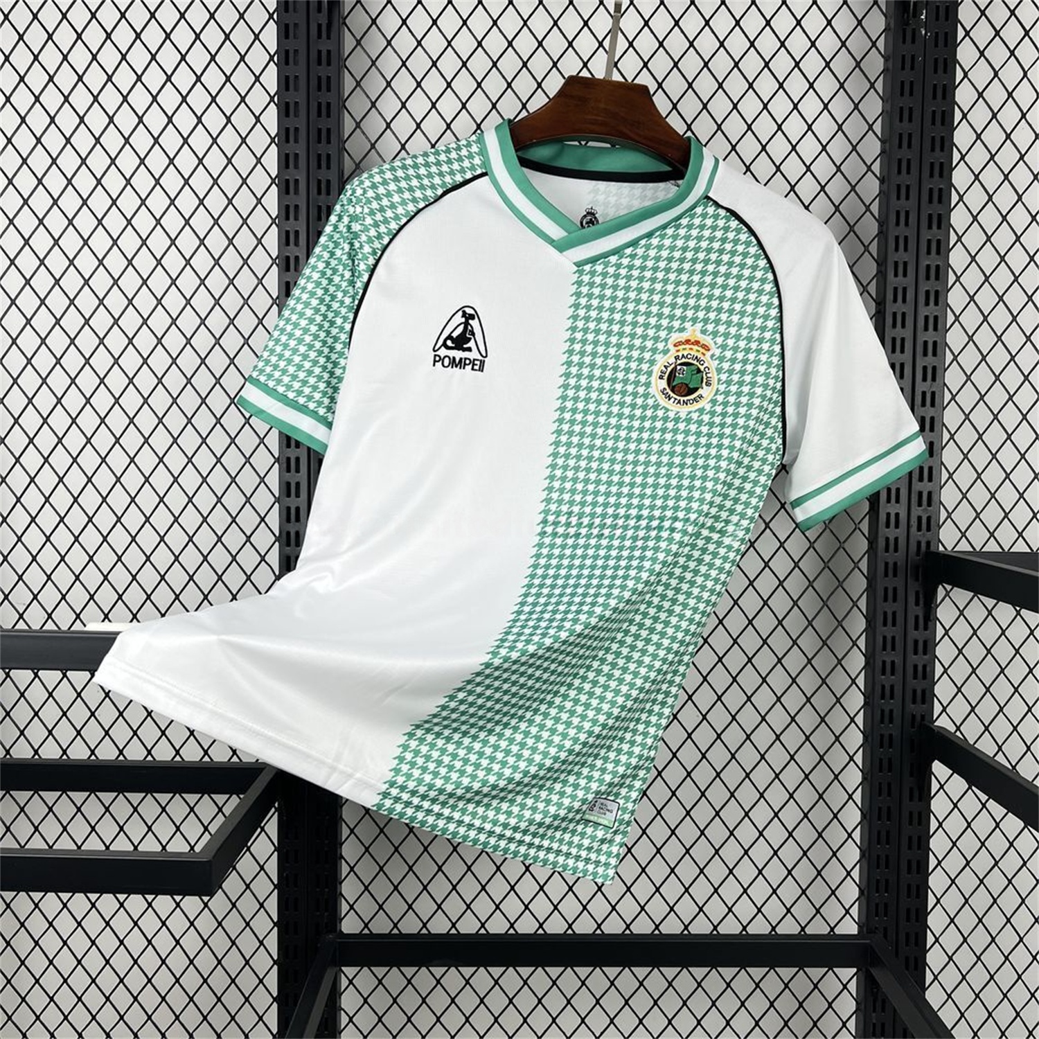 Racing de Santander 25-26 White And Green Special Jersey - Fans Version - JerseysGala