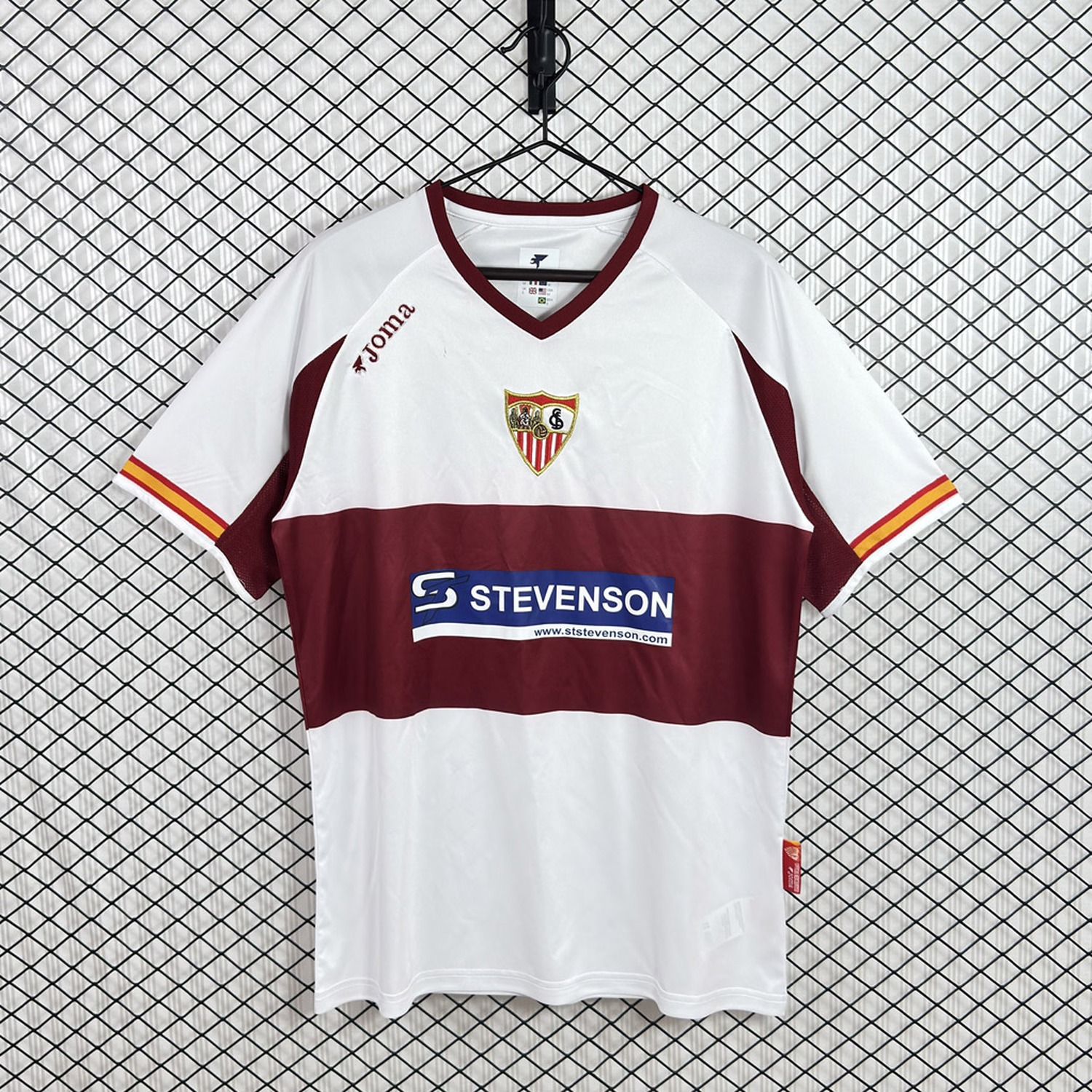 Retro Sevilla FC 2005-06 Home European Jersey - JerseysGala