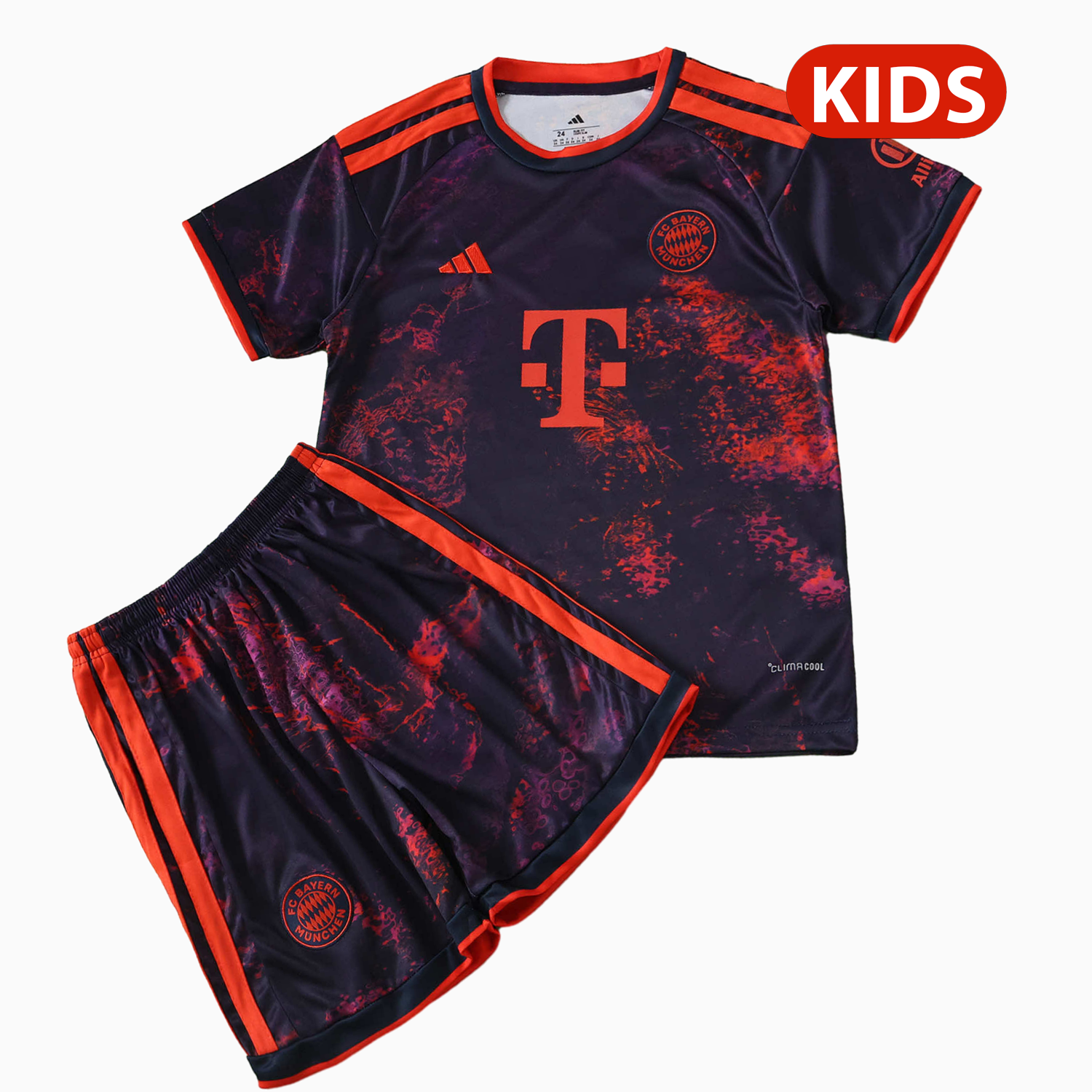 Bayern Munich 26-27 Third Kids Kit - JerseysGala