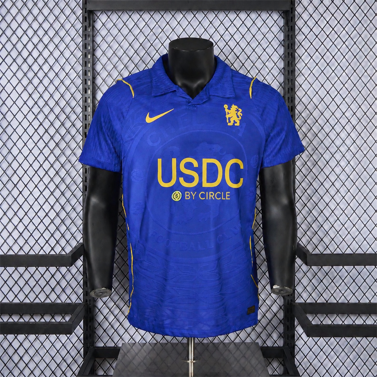 C.H.E.L.S.E.A 26-27 Home Jersey With USDC Sponsor - Player Version - JerseysGala